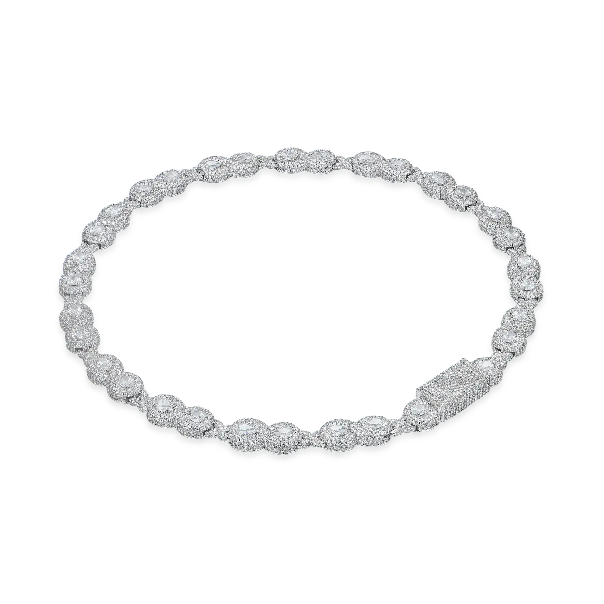 Infinity Teardrop Custom Chain - 12mm