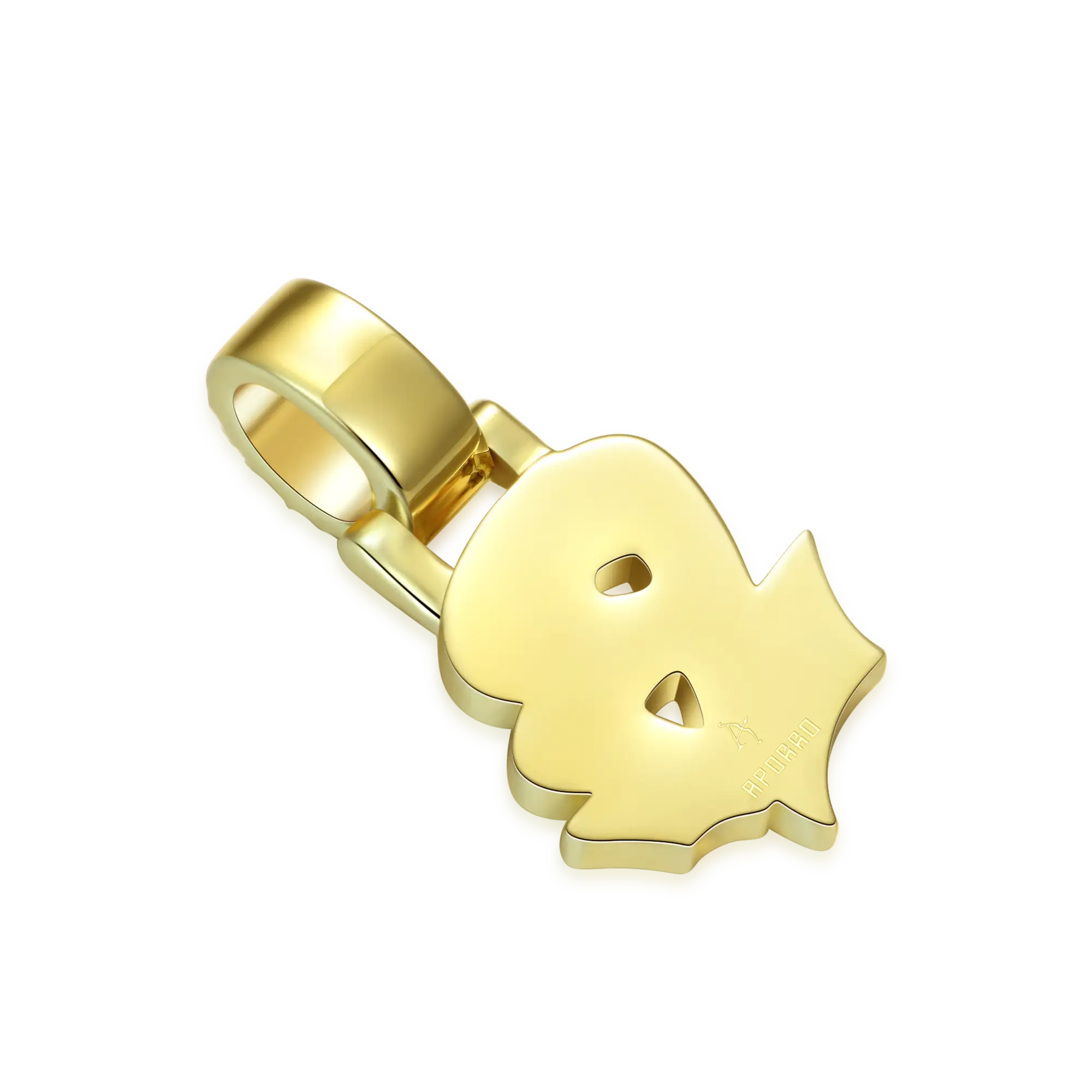 Custom Graffiti Font Letter Pendant - 20mm