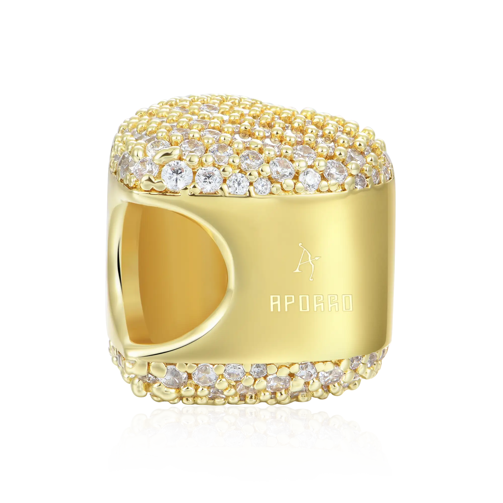 Iced Heart & Pentagram Hair Beads