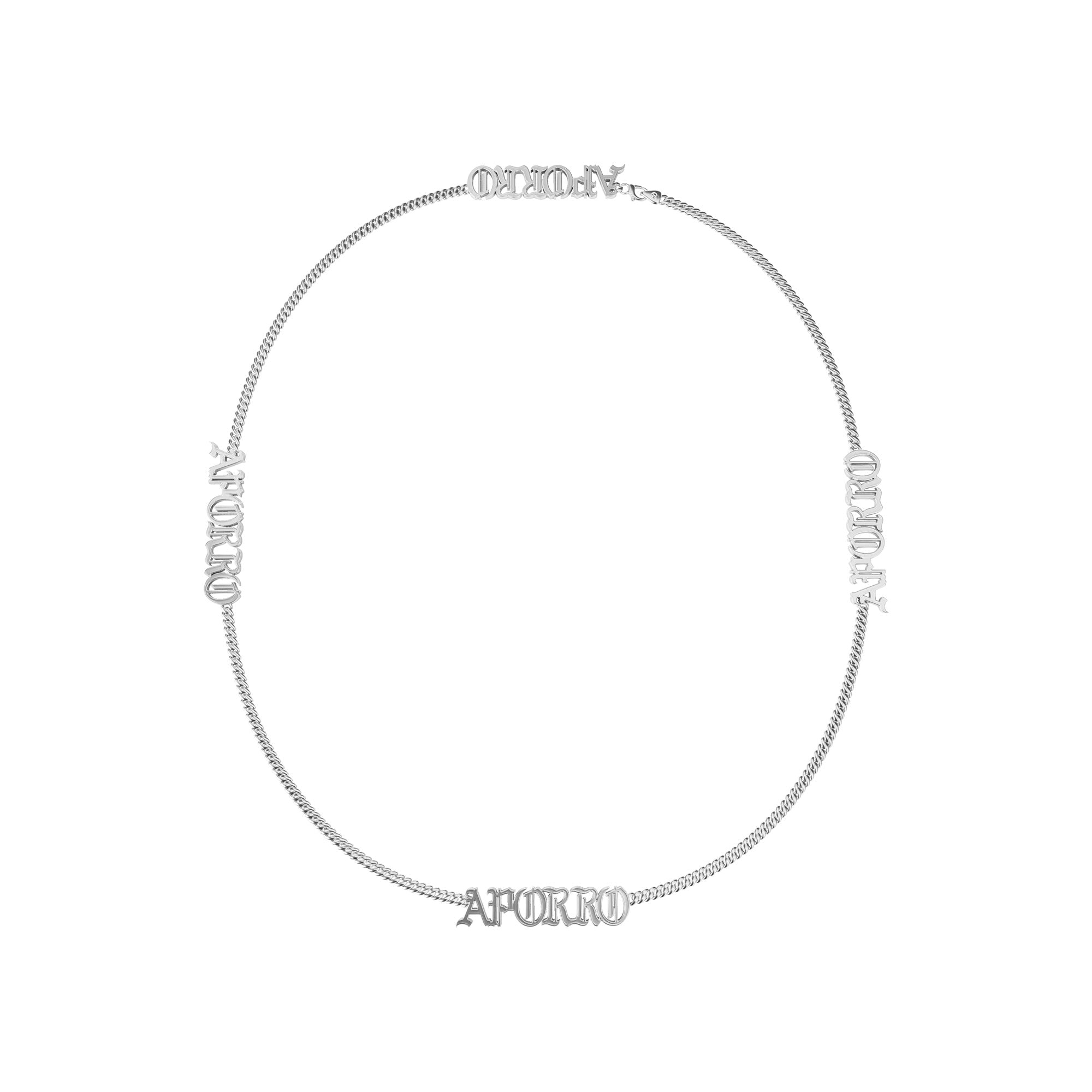 Custom 14K Gold Old English Letter/Number Miami Cuban Chain