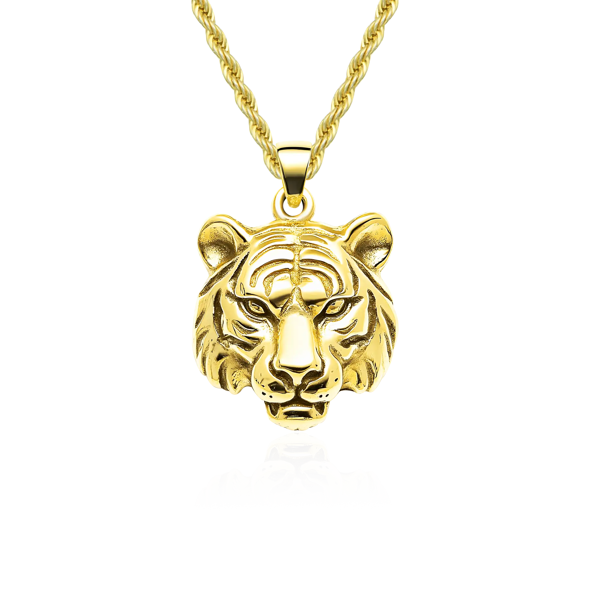 Regal Tiger Pendant - Style 3