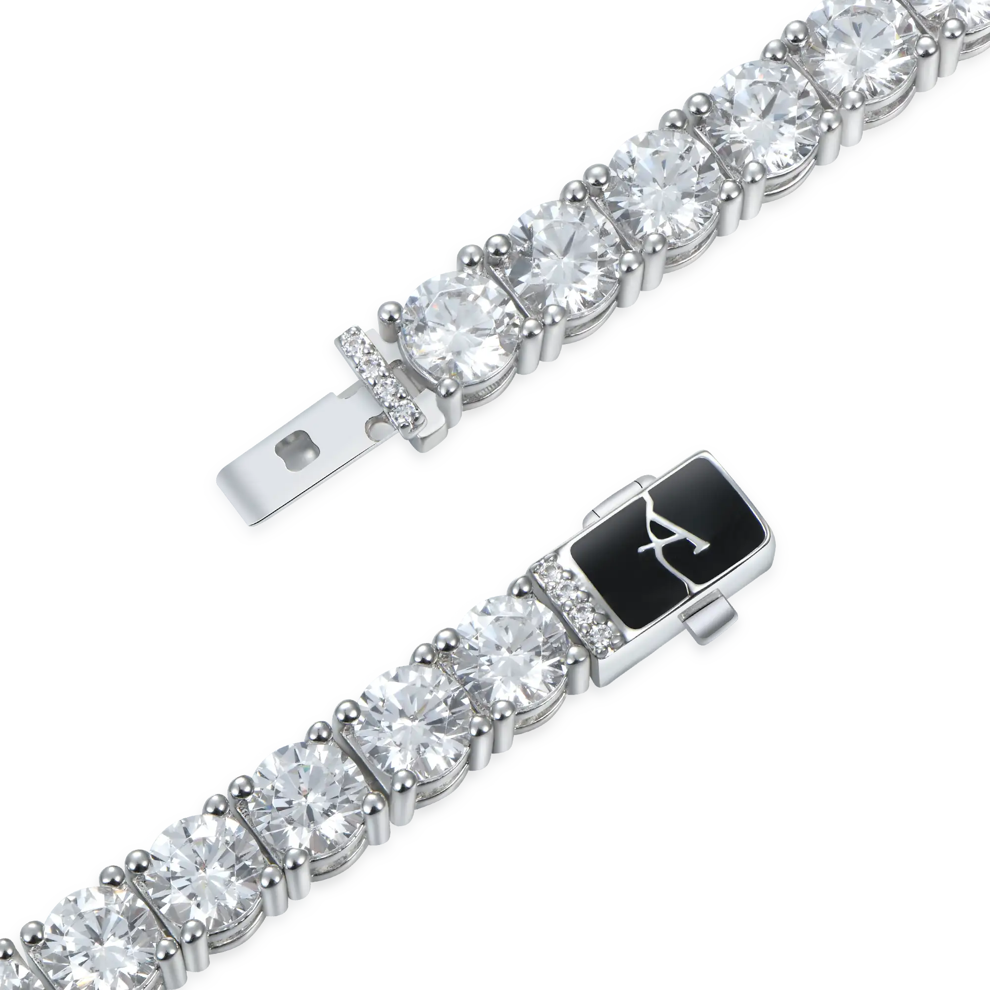 Women's Iced Tennis Bracelet - 5mm