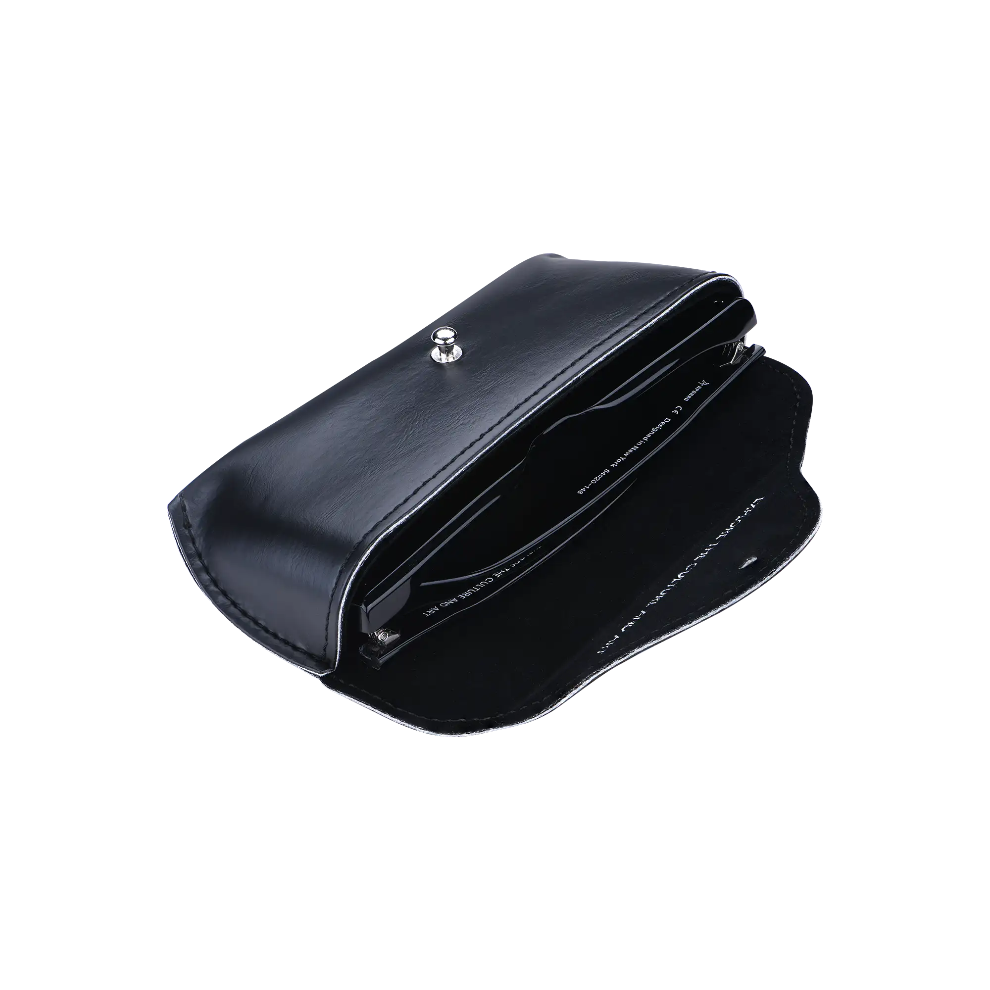 APORRO Ultra Black Sunglasses + Leather Case