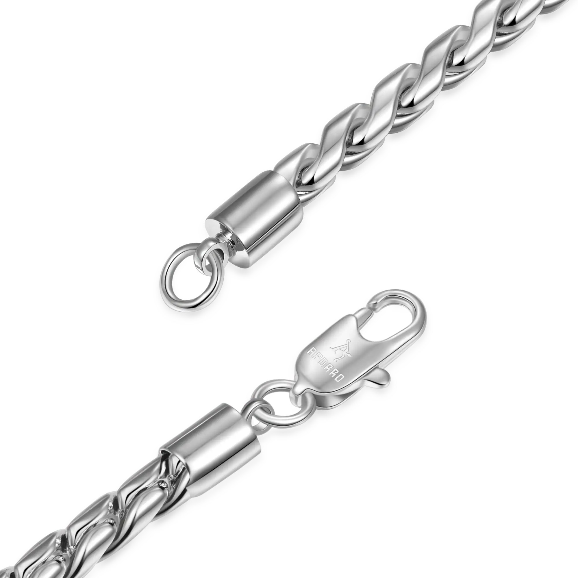 Franco Chain - White Gold