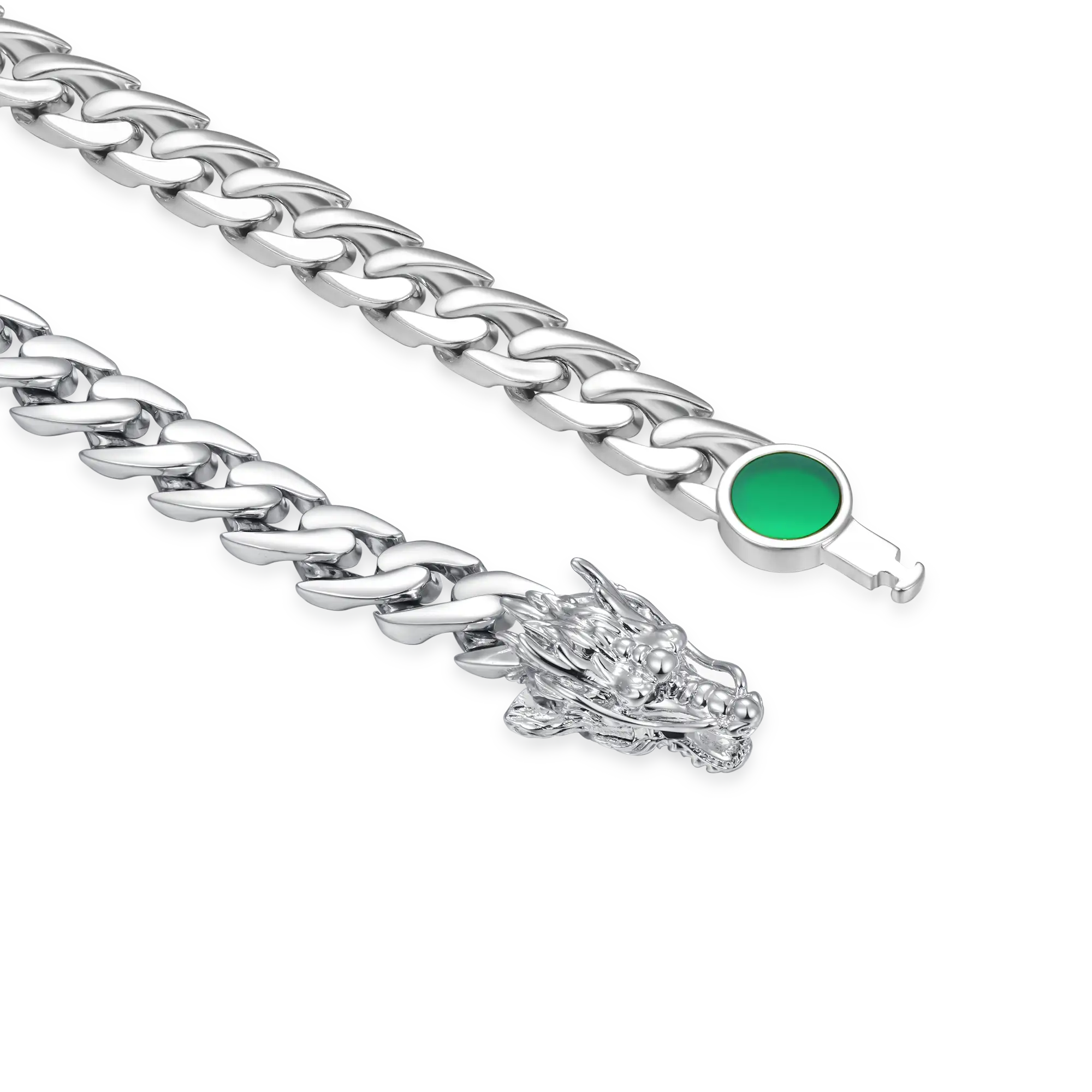 WONG Ⅱ Ridge Miami Cuban Curb Chain - 8mm