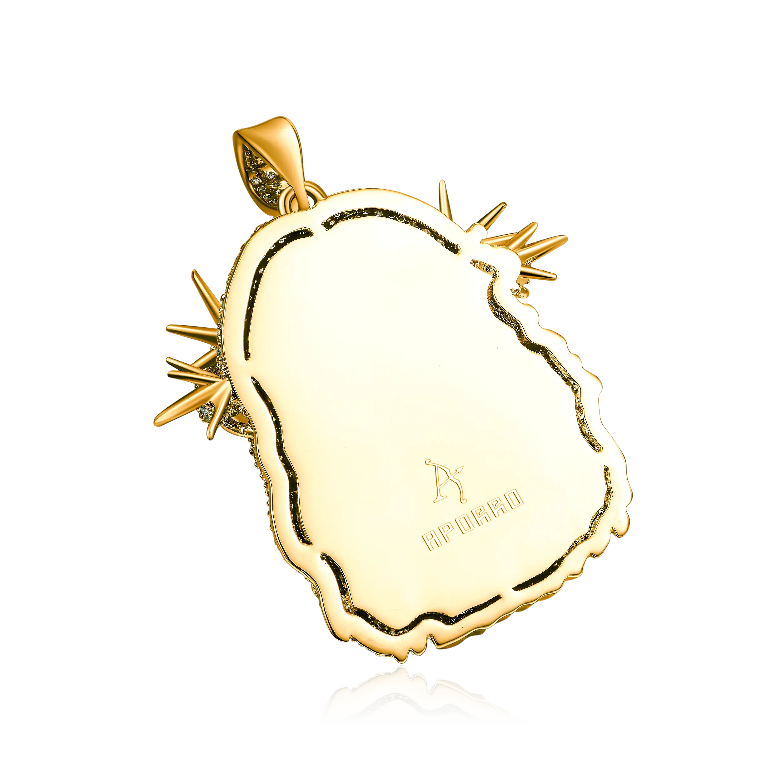 Jesus Piece Fully Iced Pendant