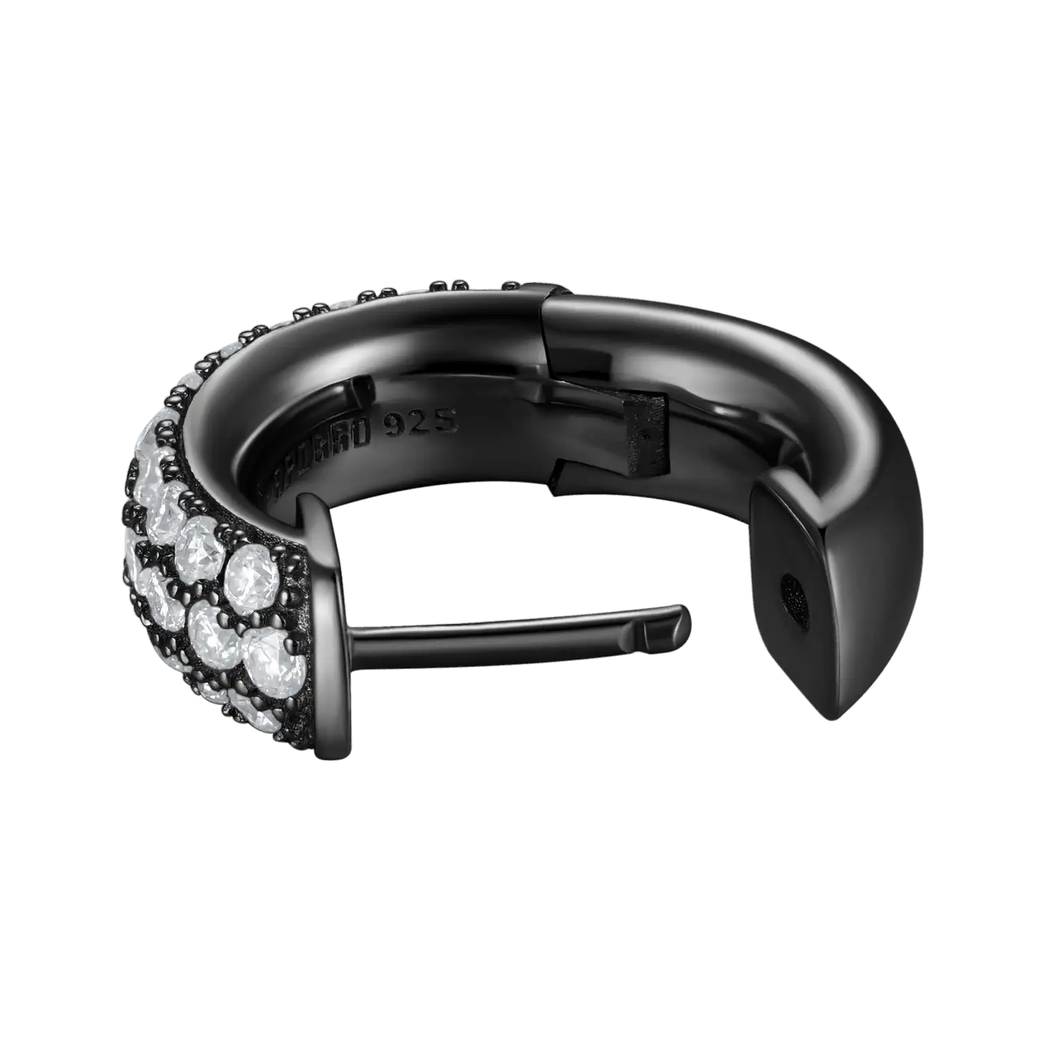 S925 Cluster Hoop Earring