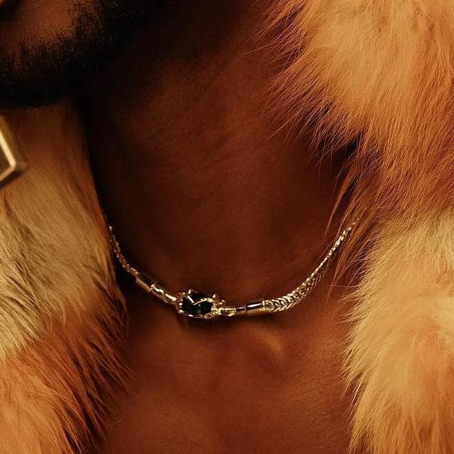 WONG Ⅱ Claw Jade Choker - 6mm