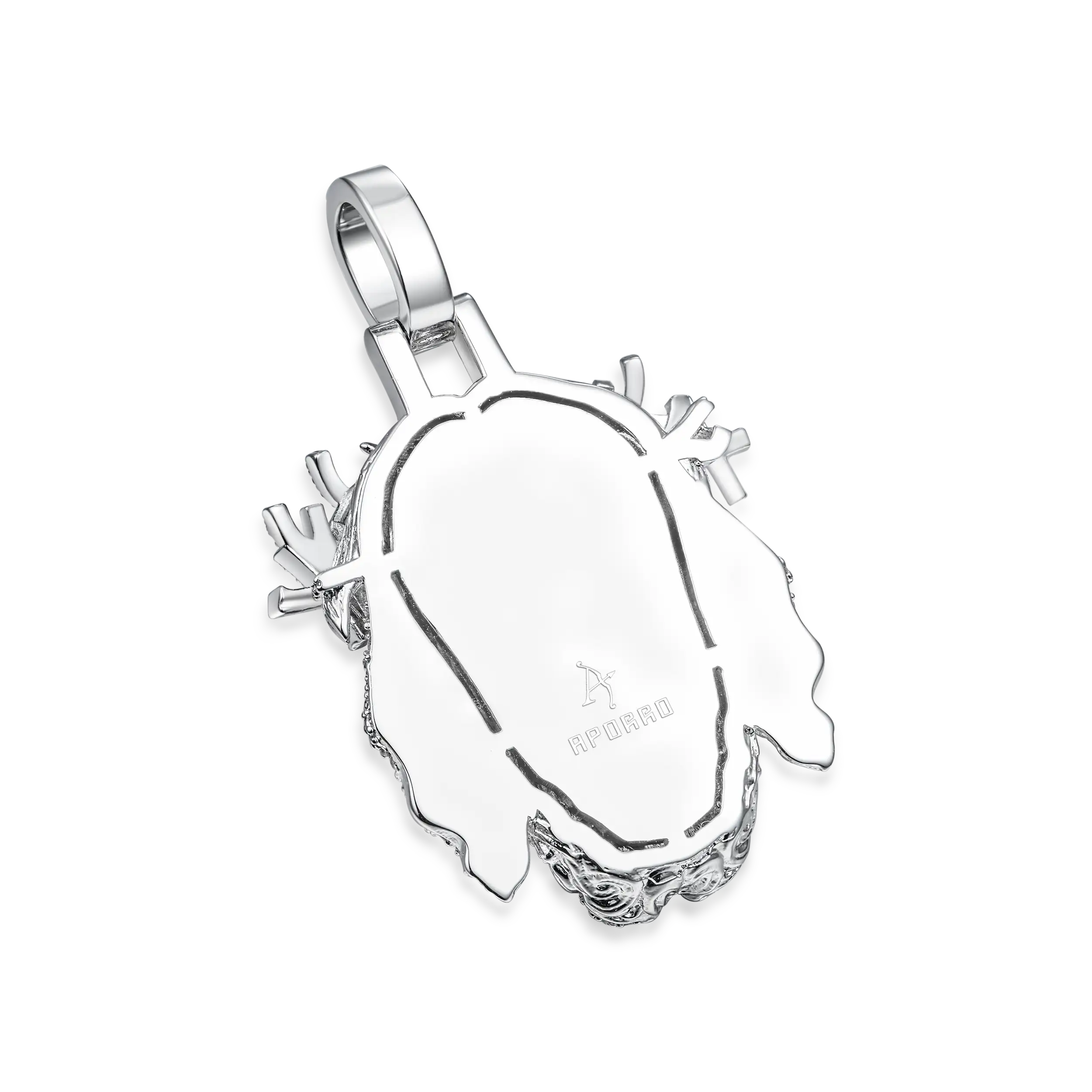 Moissanite Jesus Piece Iced Pendant