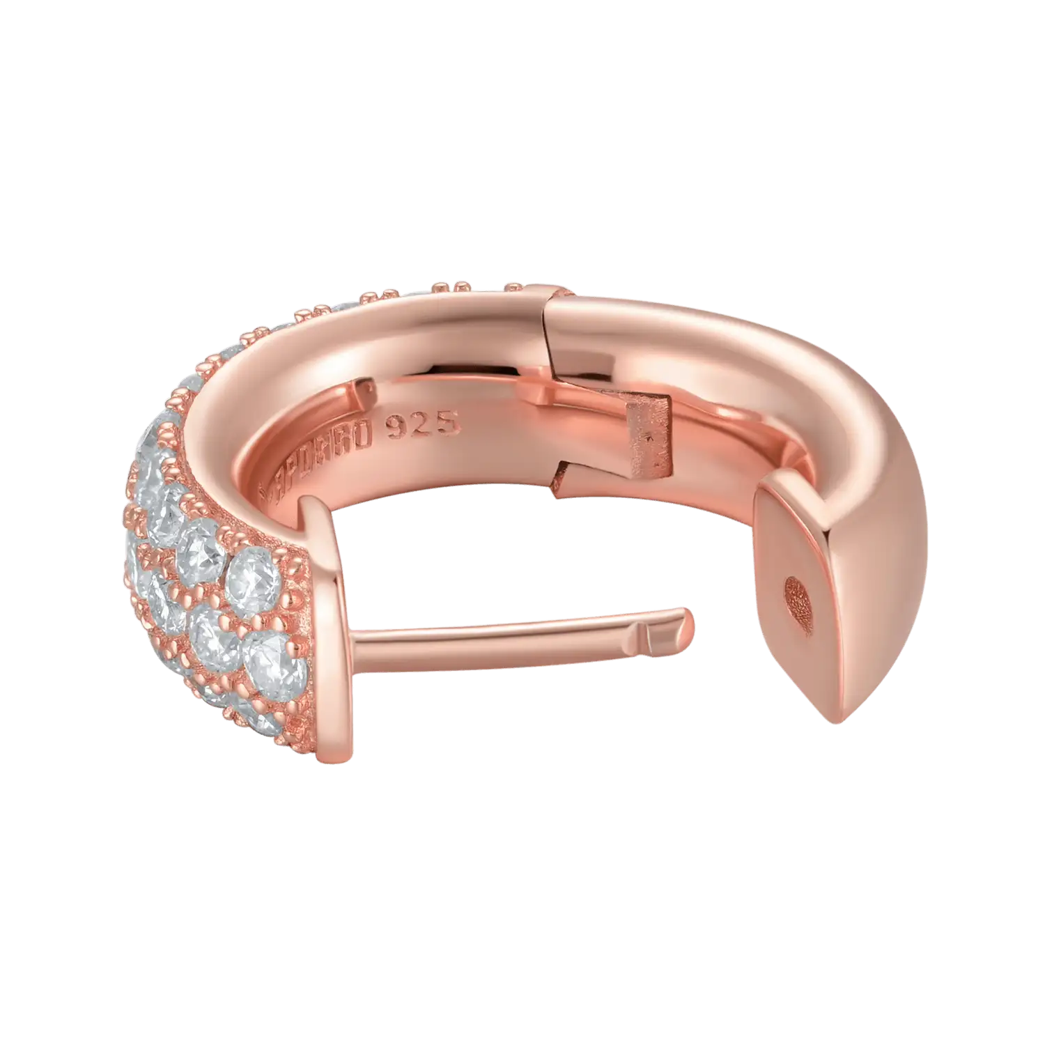 Cluster Hoop Earring