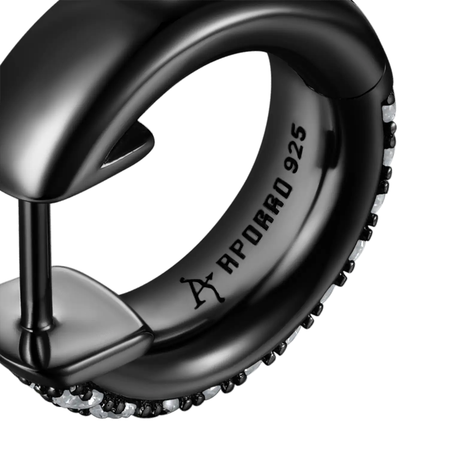 S925 Cluster Hoop Earring