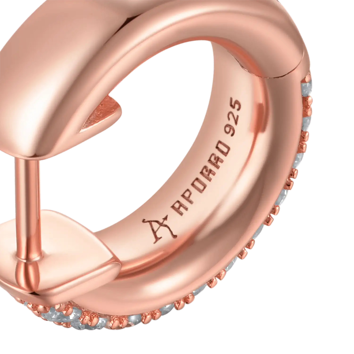 S925 Cluster Hoop Earring