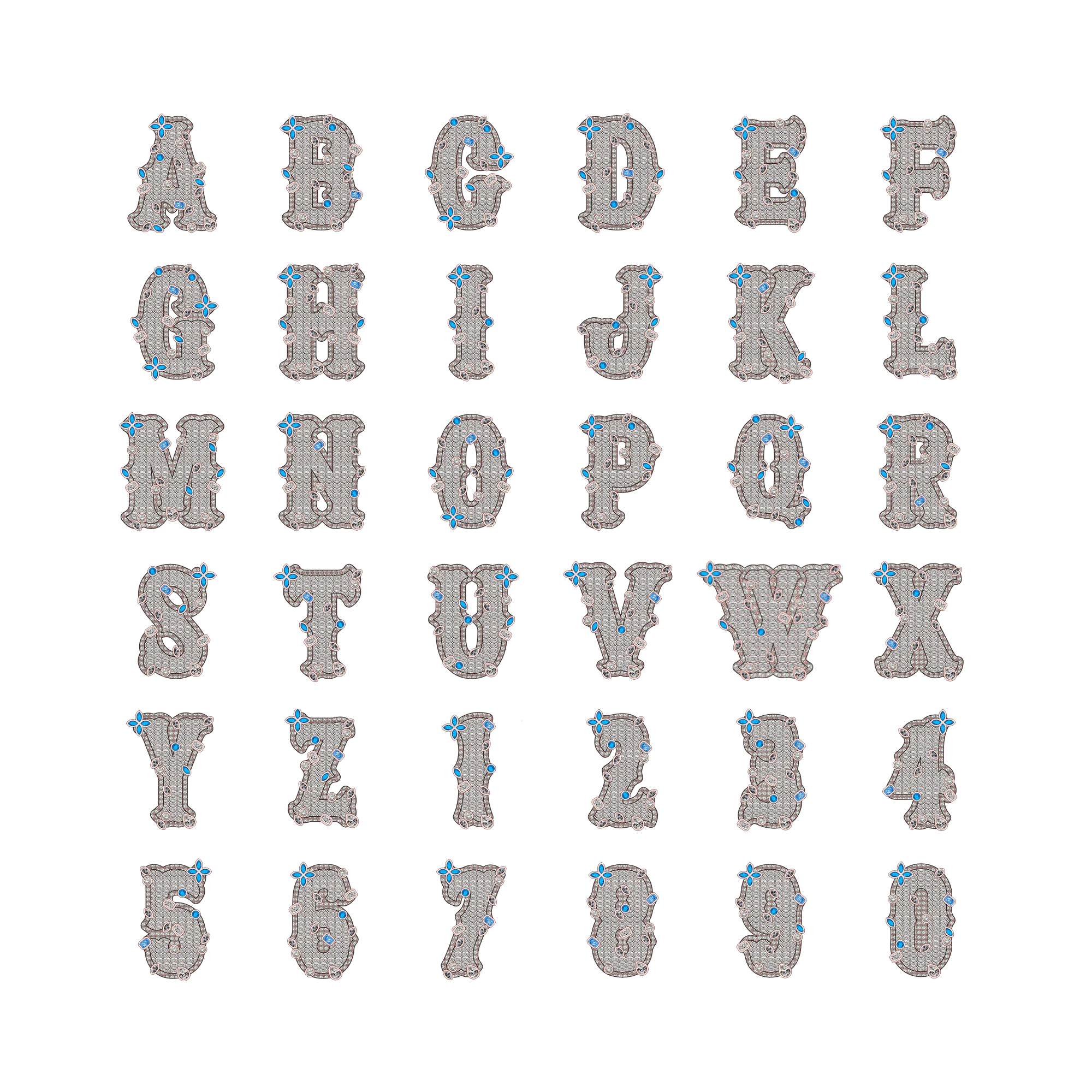 Custom College Font Shaped Cut Pendant