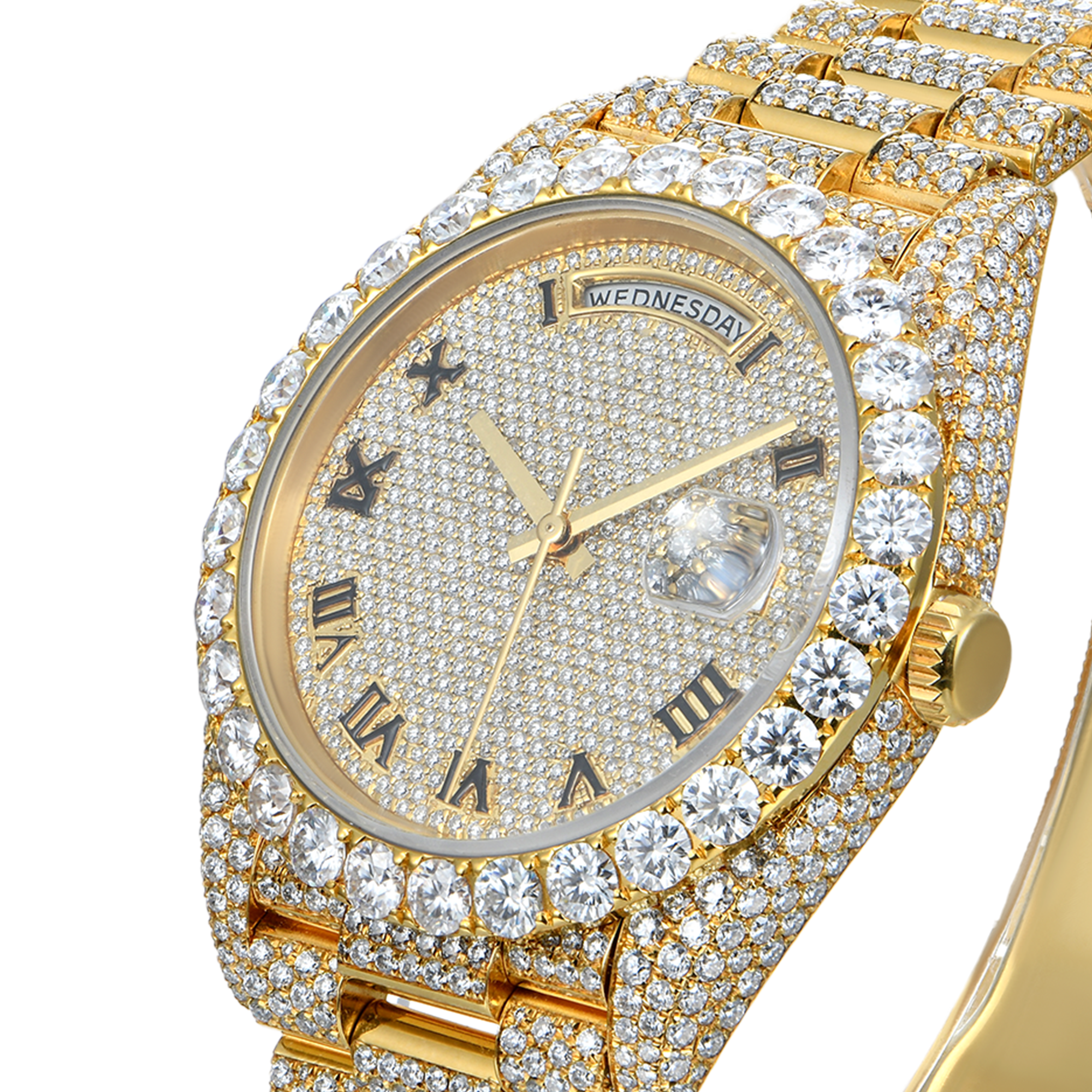 APORRO Premium Iced Custom Diamond Watch