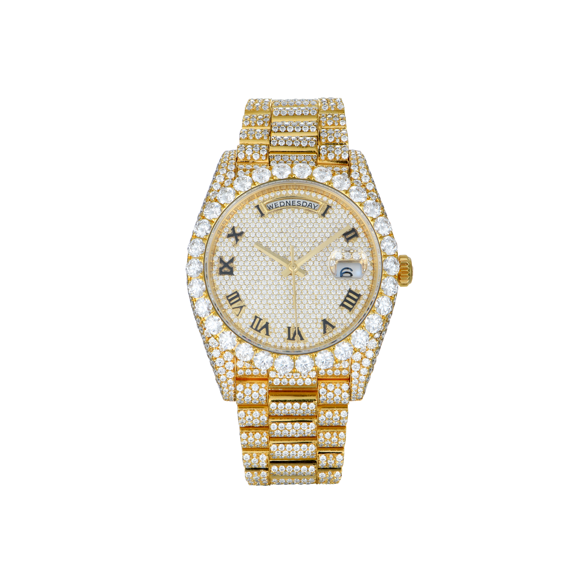 APORRO Premium Iced Custom Diamond Watch