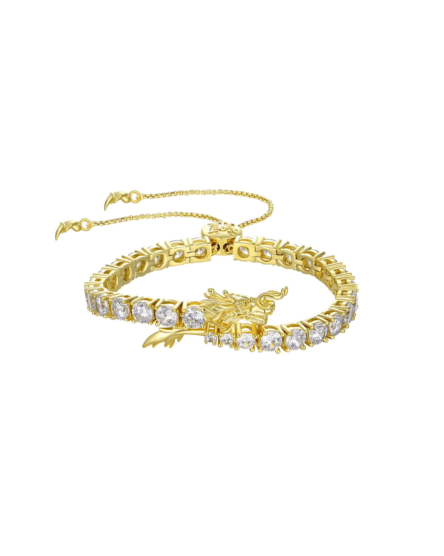 Dragon Tennis Bracelet 5mm – Men's Iced Jewelry – APORRO