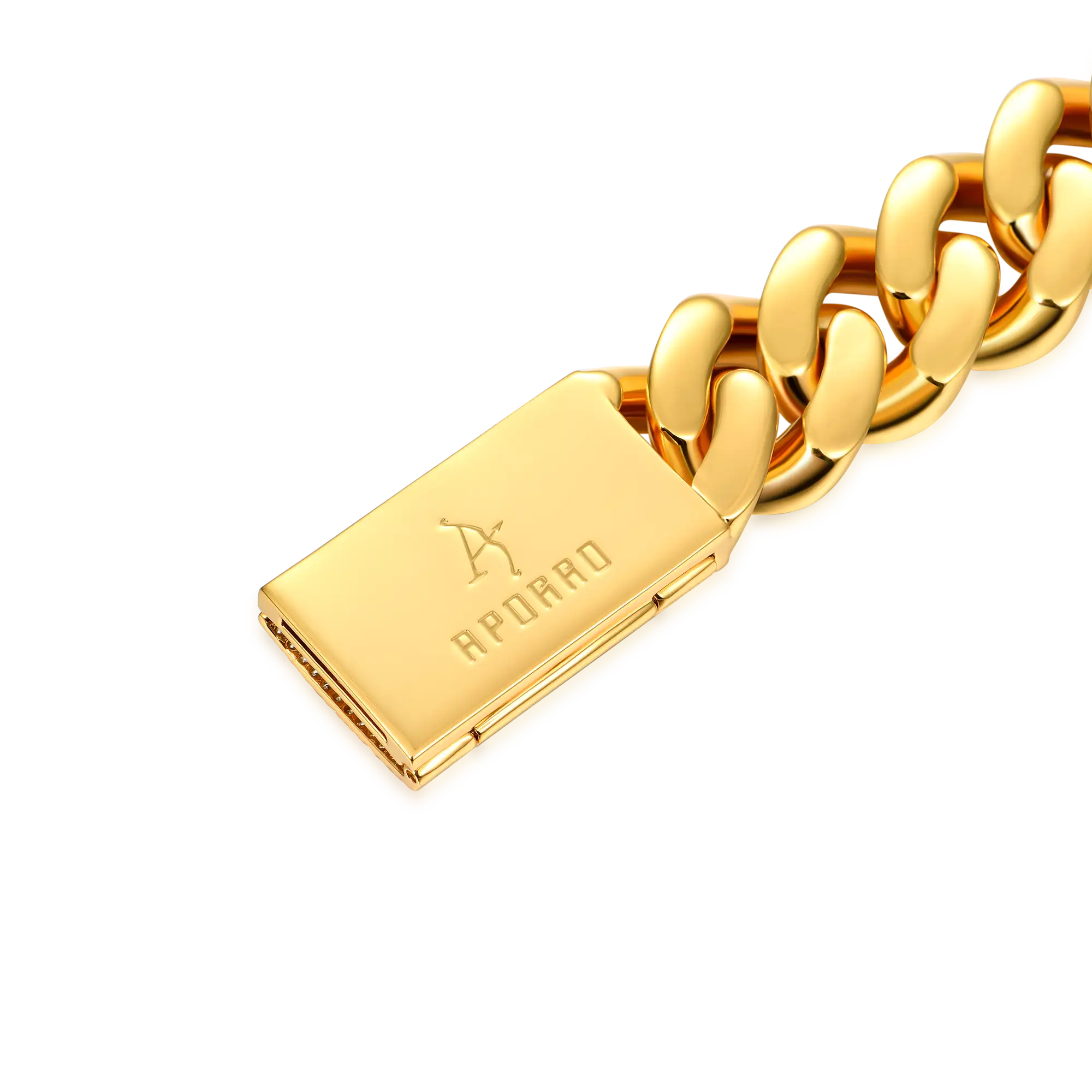 WONG Dragon Box Clasp Miami Cuban Curb Bracelet - 10mm