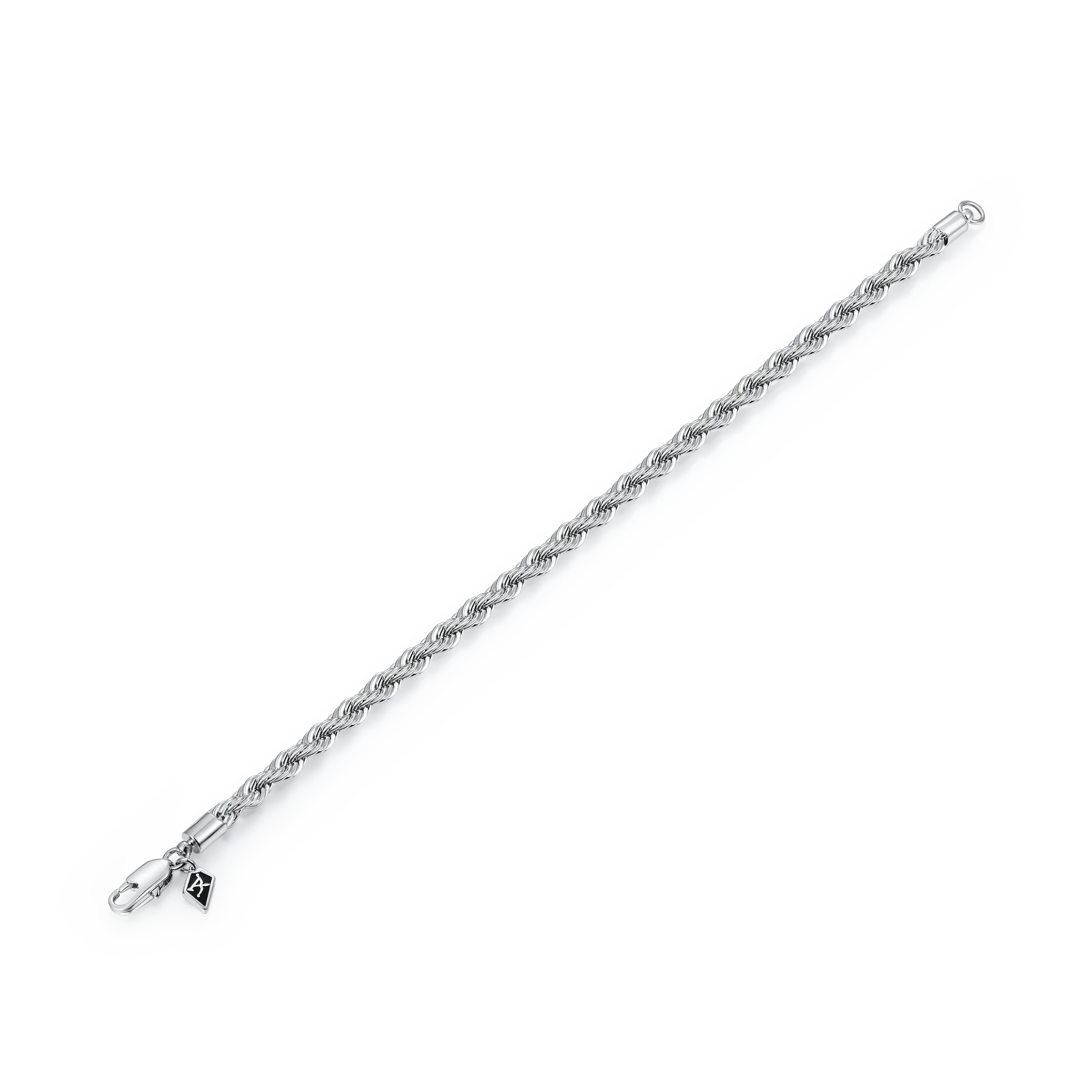 Rope Bracelet - White Gold