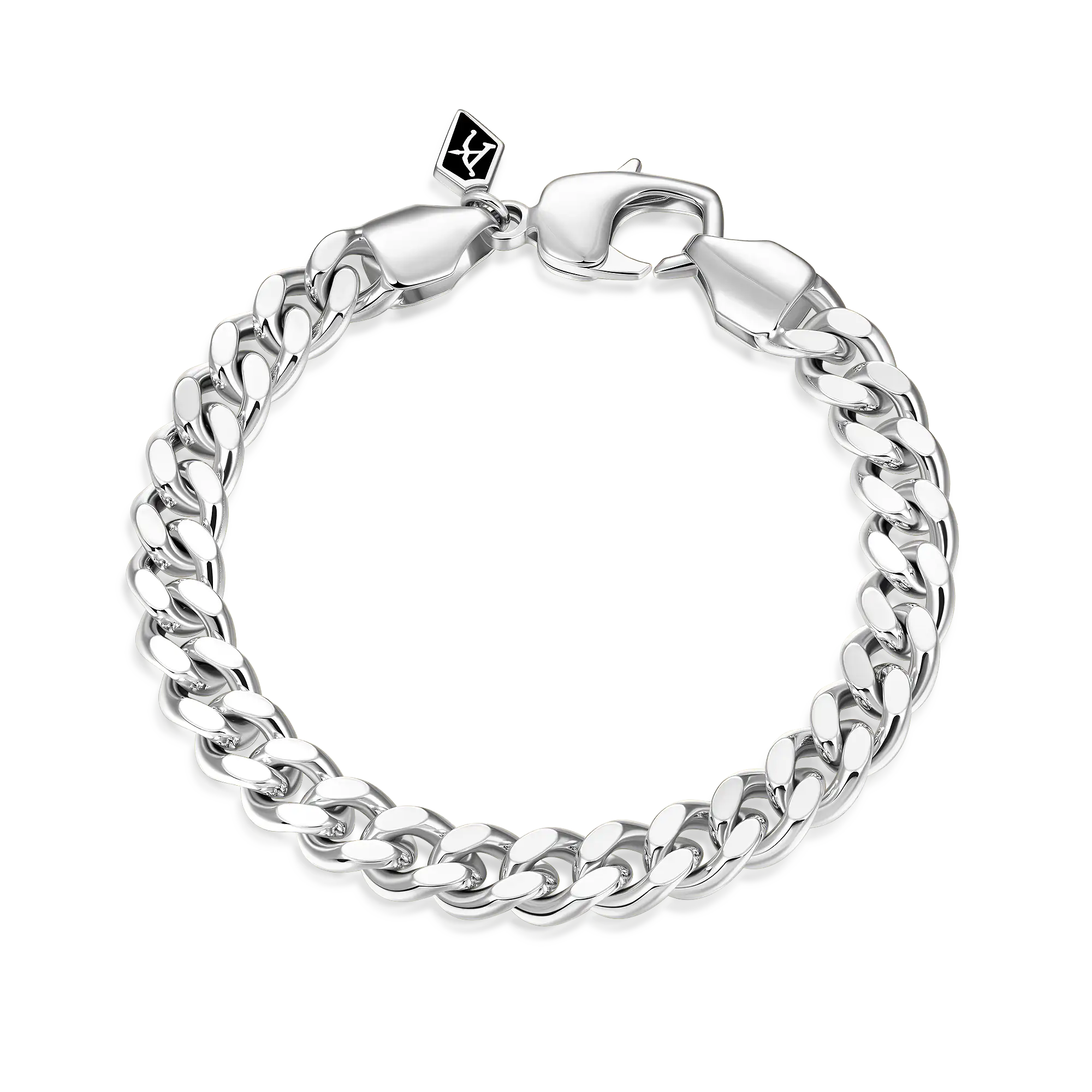 Miami Cuban & Rope Layered Bracelet Set