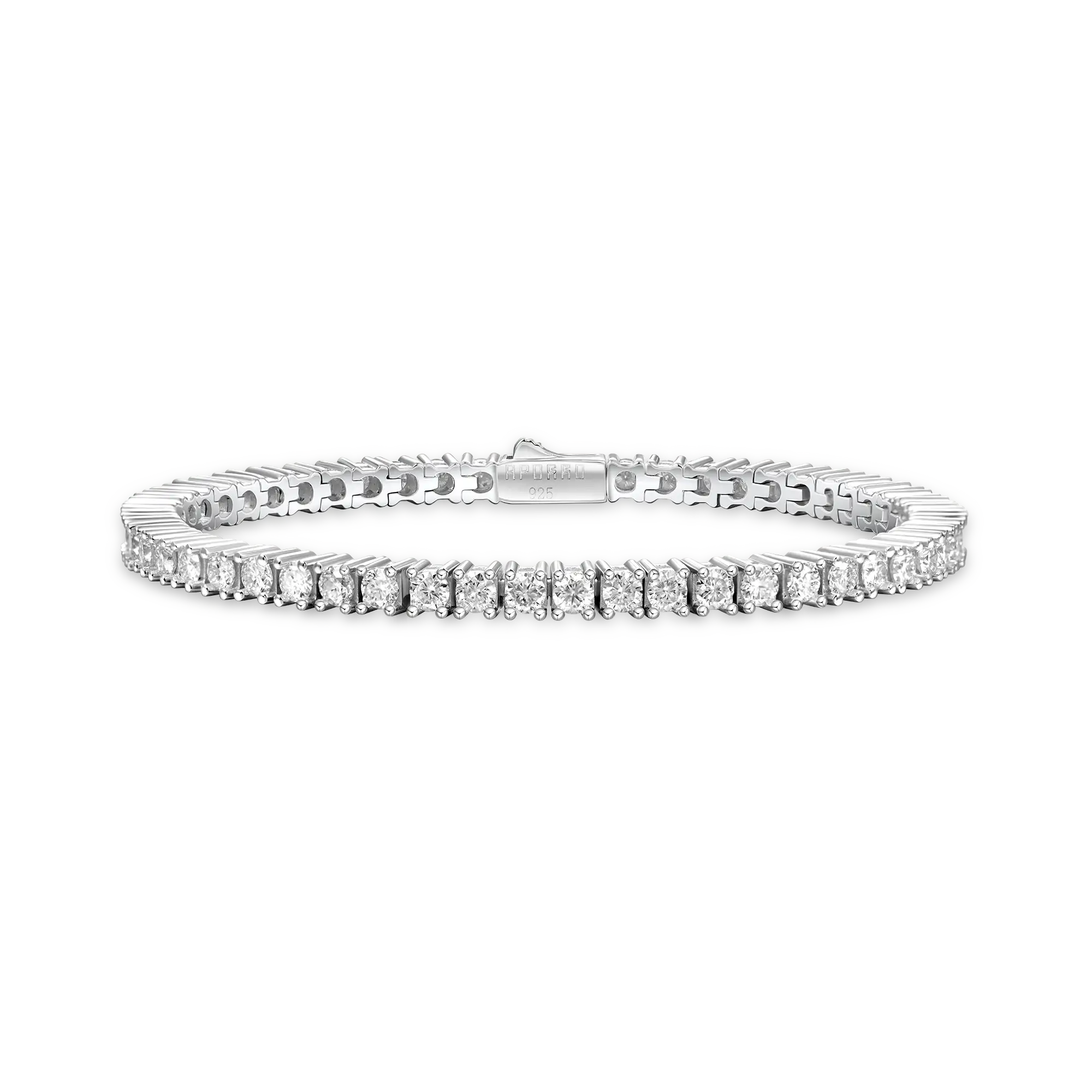 Women's Iced Tennis Bracelet - 3mm