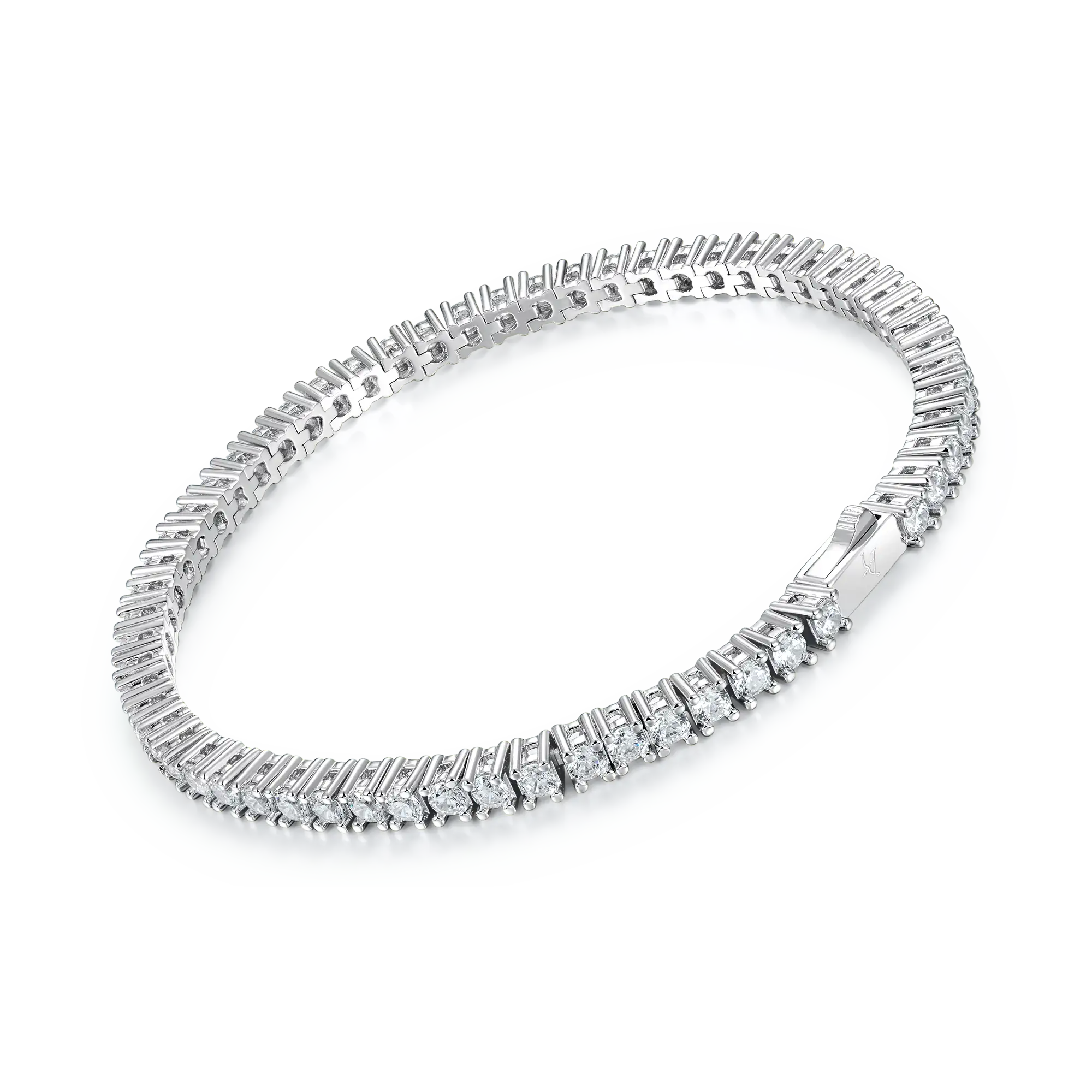 Women's Iced Tennis Bracelet - 3mm