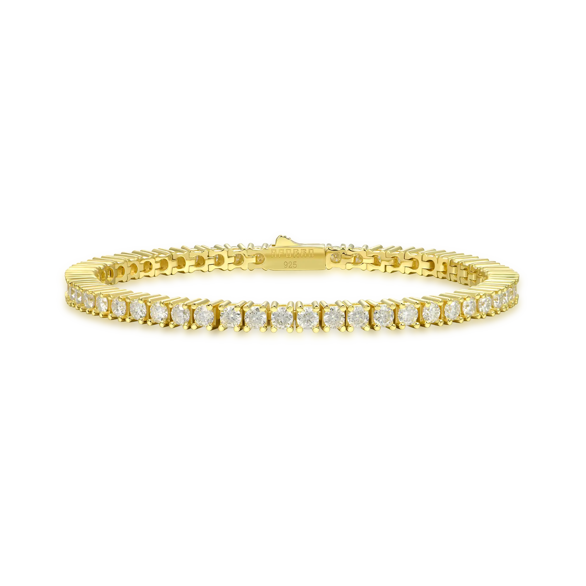 Women's Iced Tennis Bracelet - 3mm
