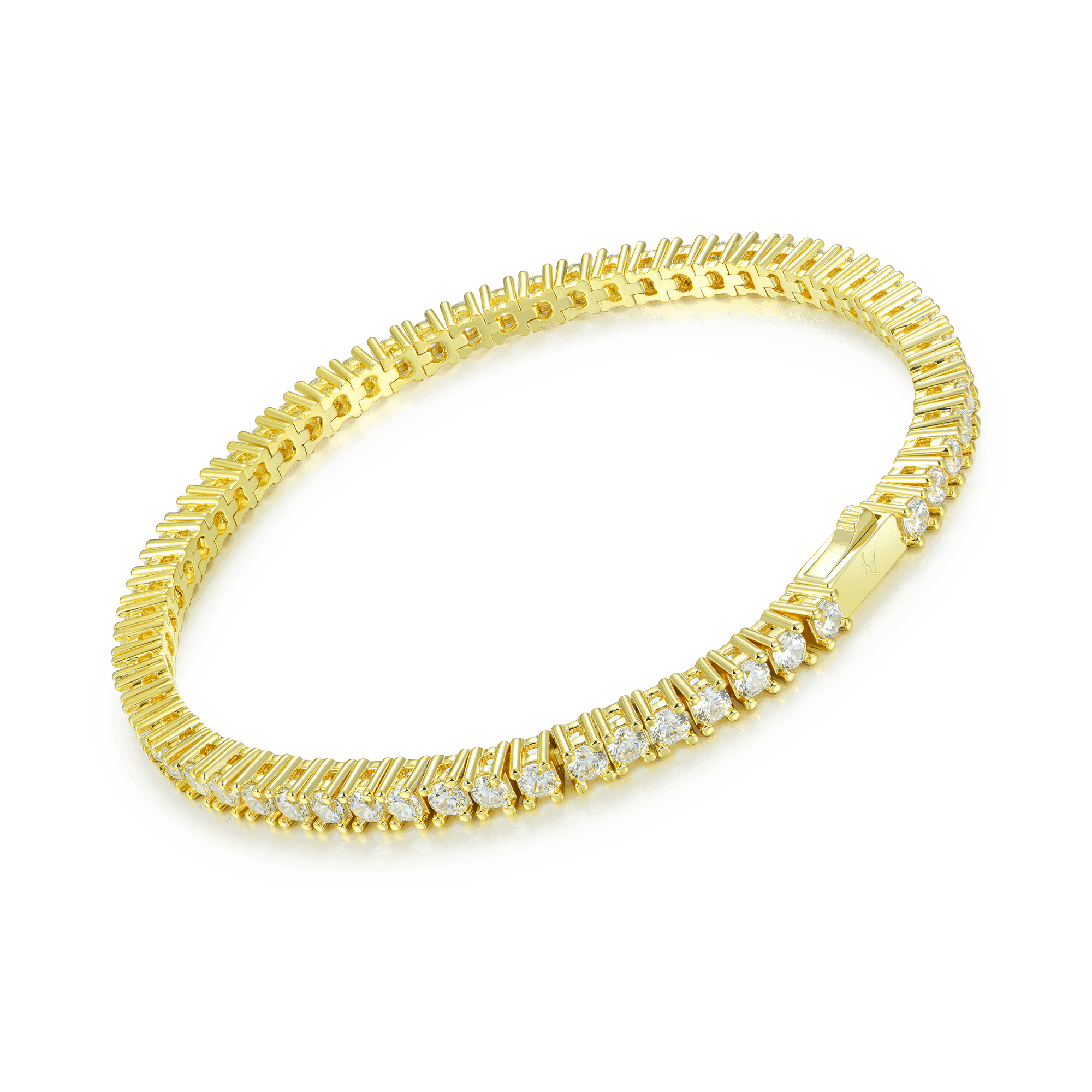Octagon Mix & Iced Tennis Bracelet Set