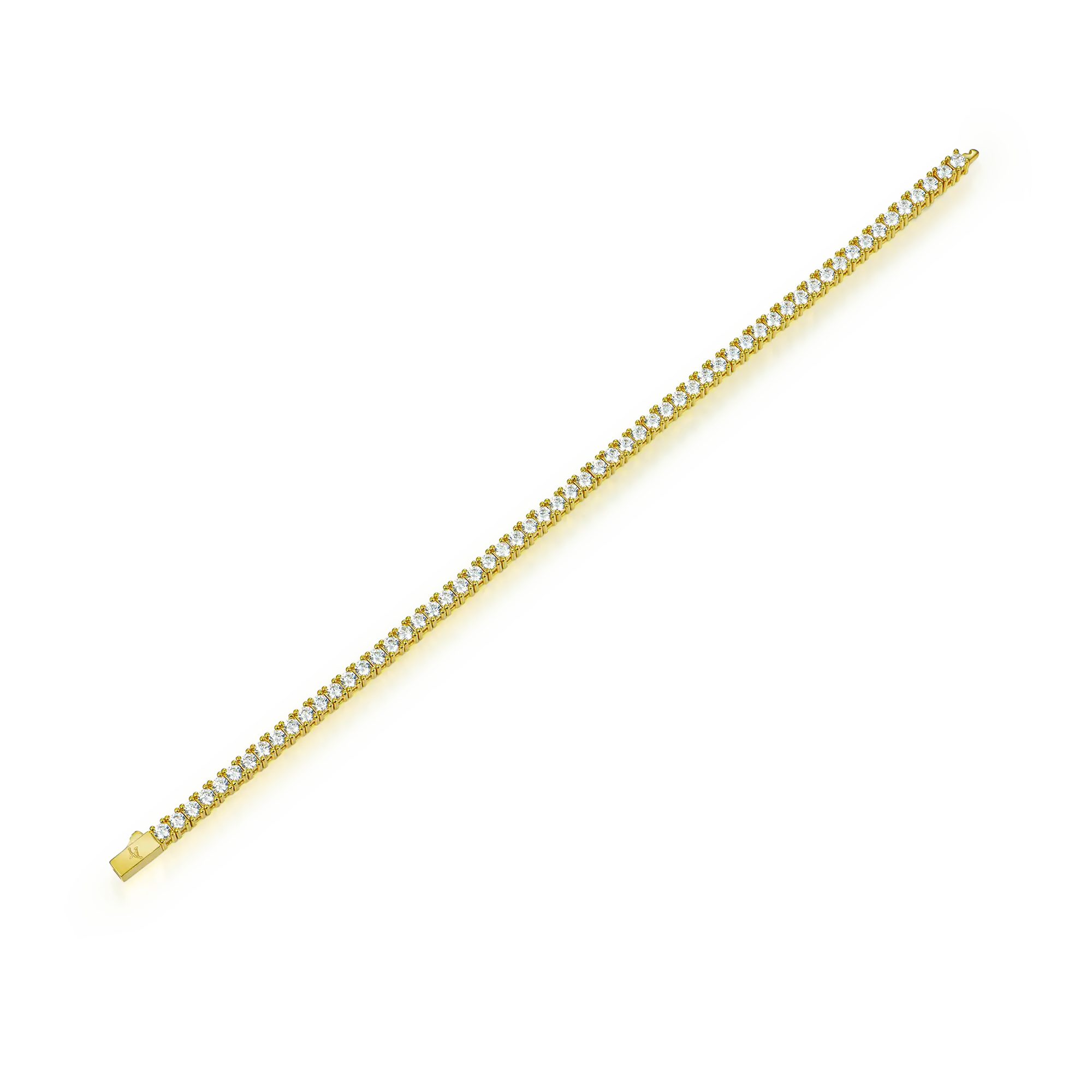 Women's Iced Tennis Bracelet - 3mm