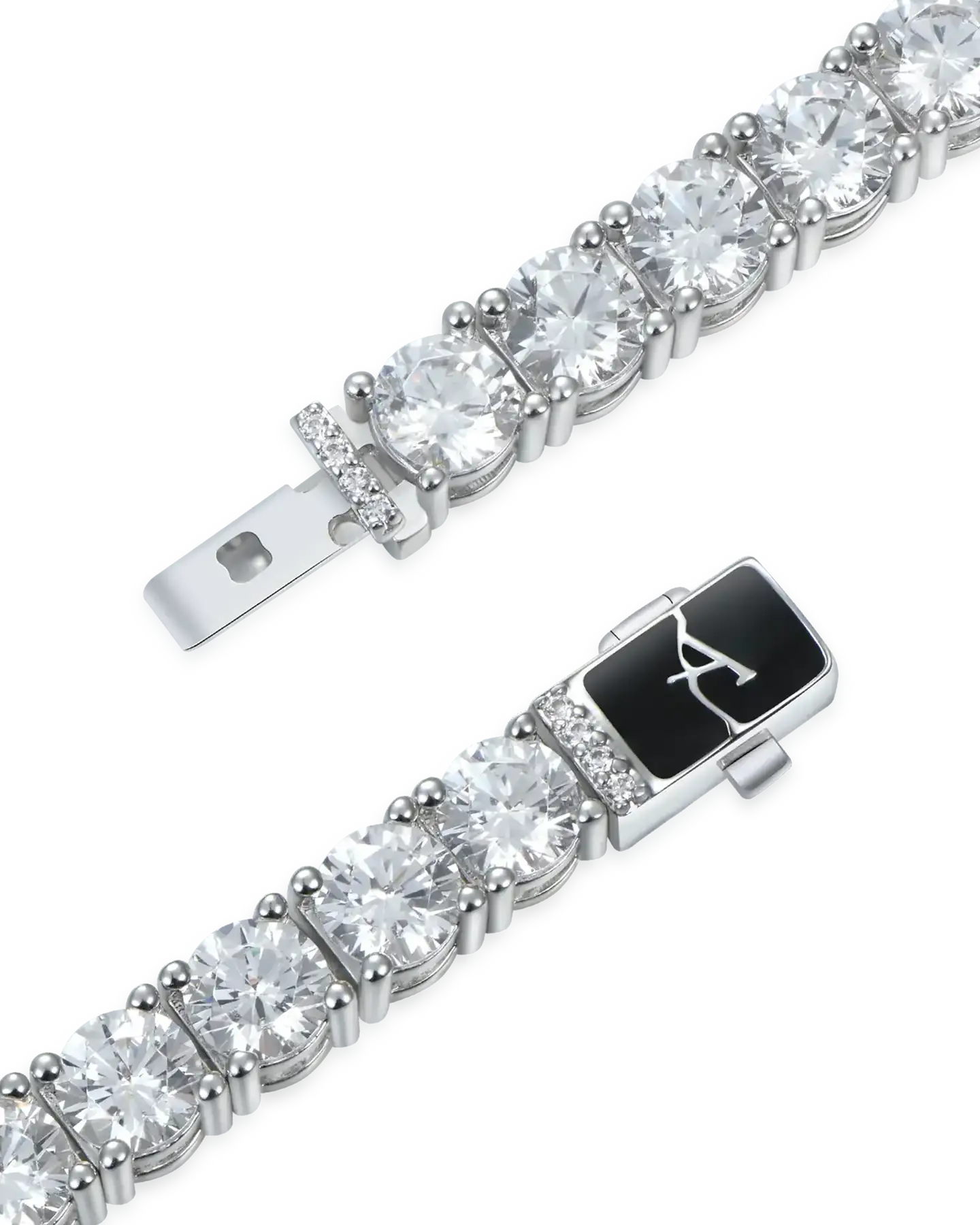 Moissanite Iced Tennis Bracelet - 5mm