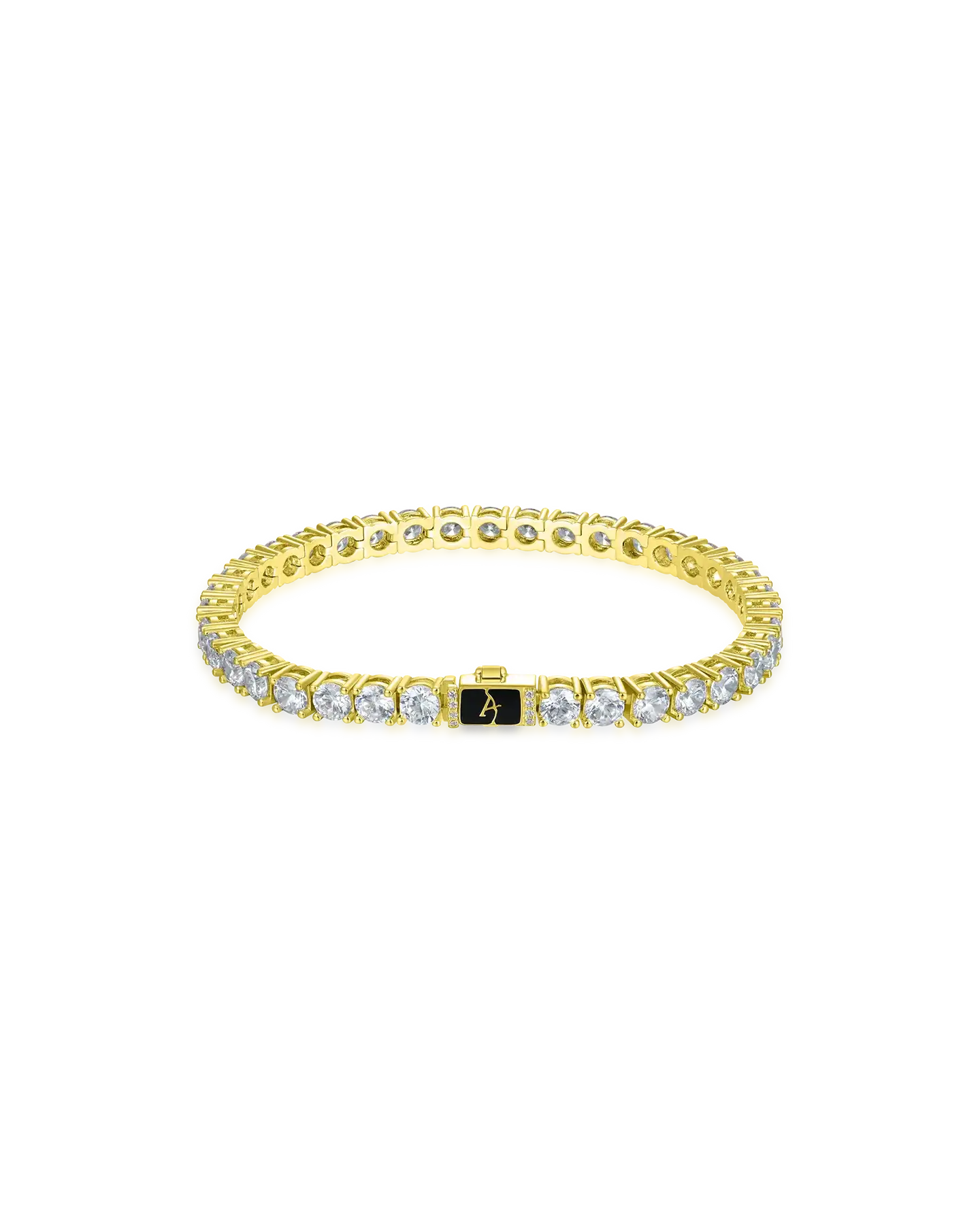 Moissanite Iced Tennis Bracelet - 5mm
