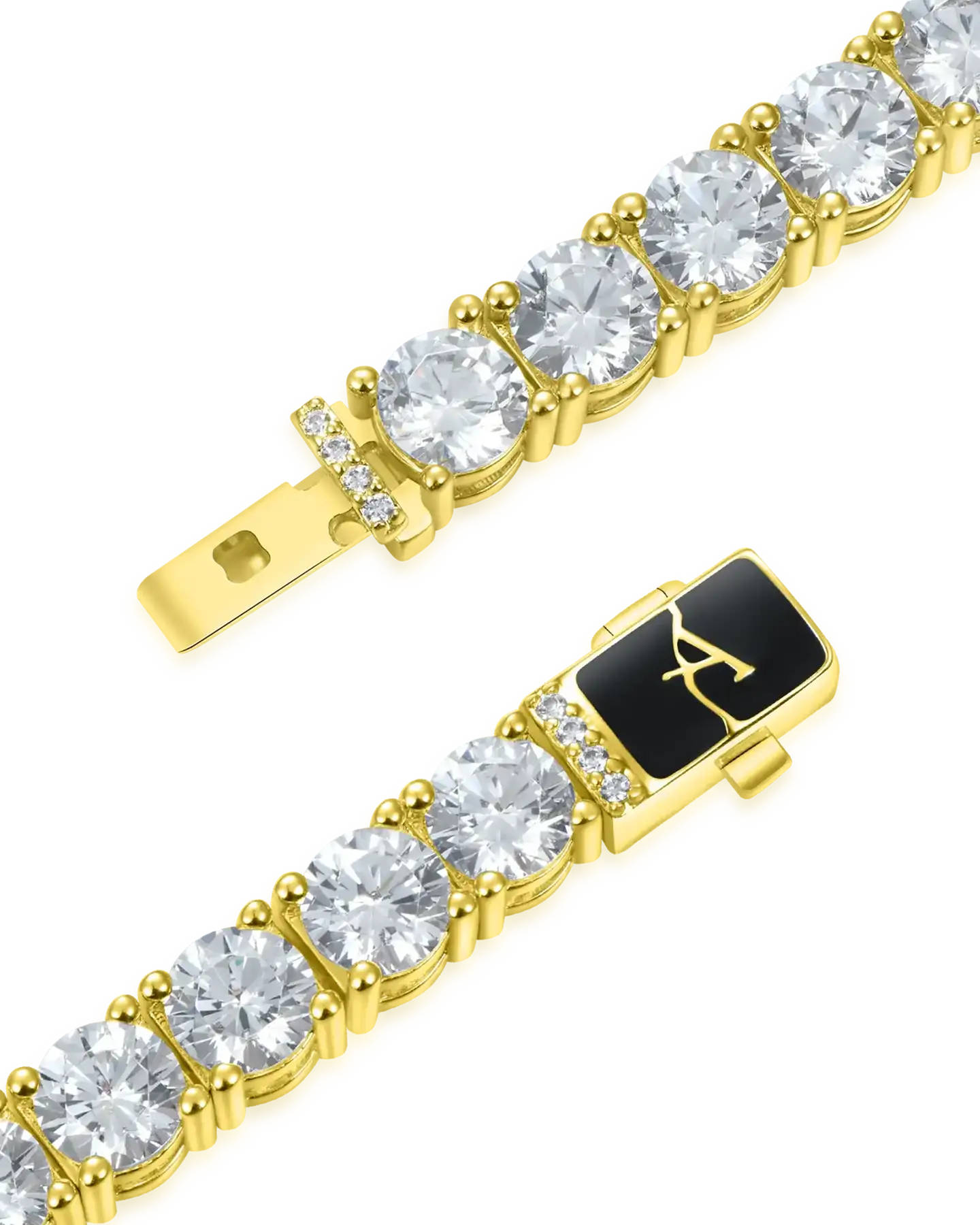 Moissanite Iced Tennis Bracelet - 5mm