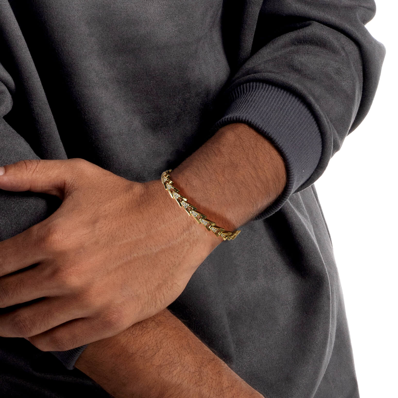 Aporro A® Iced Bracelet - 8mm