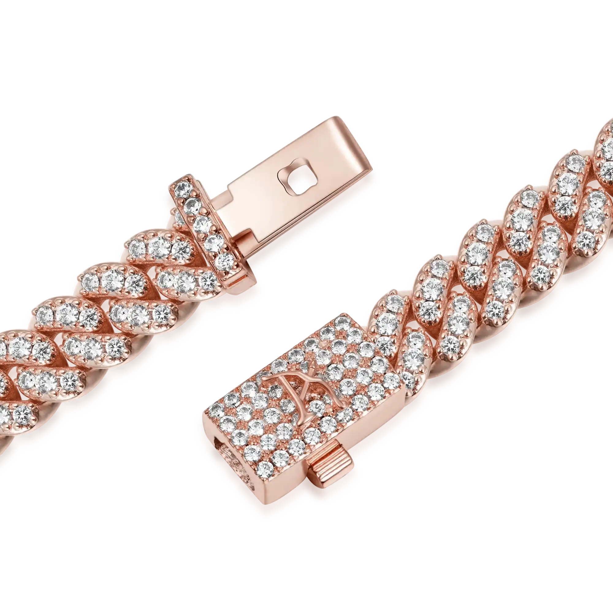 Round Cut Cuban Link Bracelet - 6mm