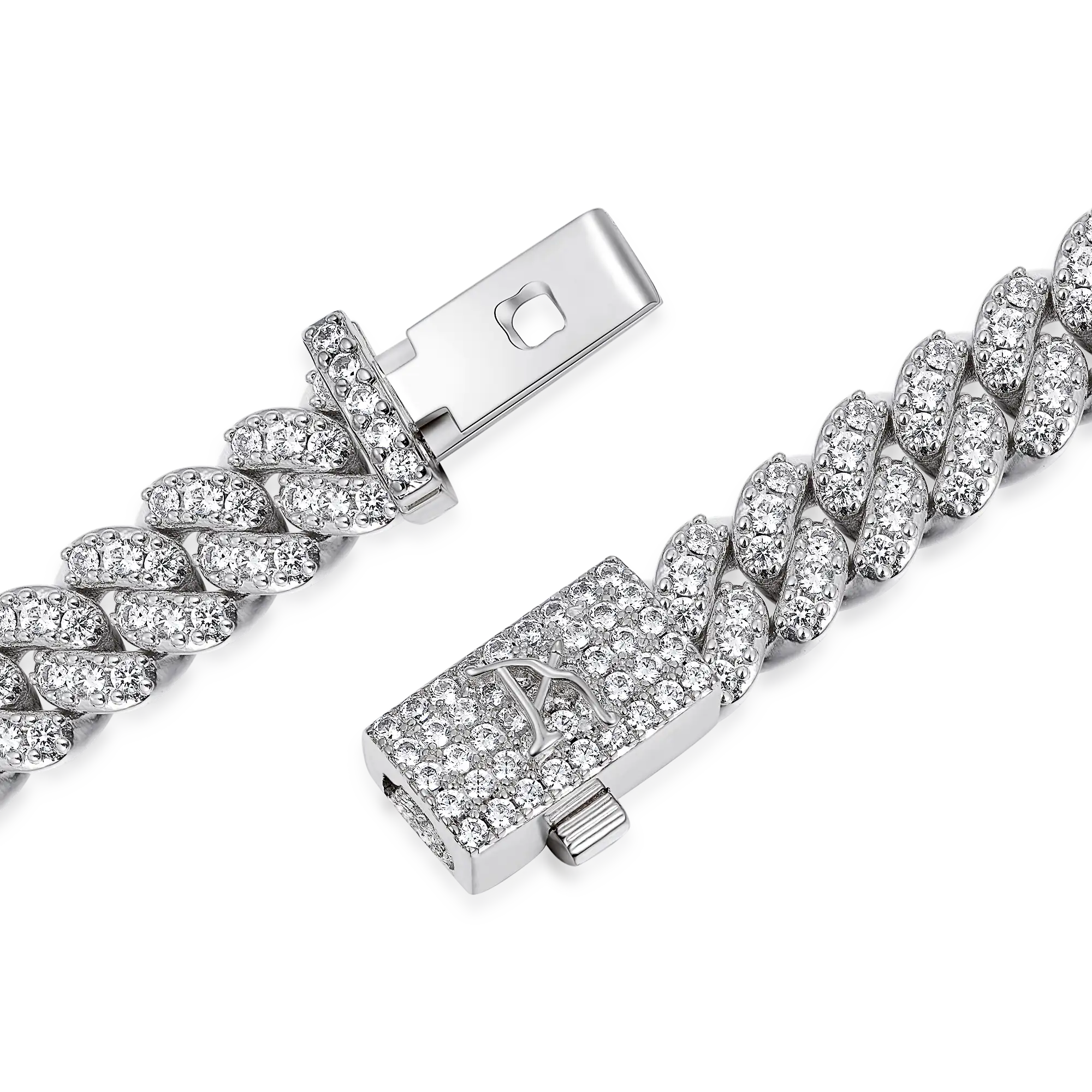 Round Cut Cuban Link Bracelet - 6mm
