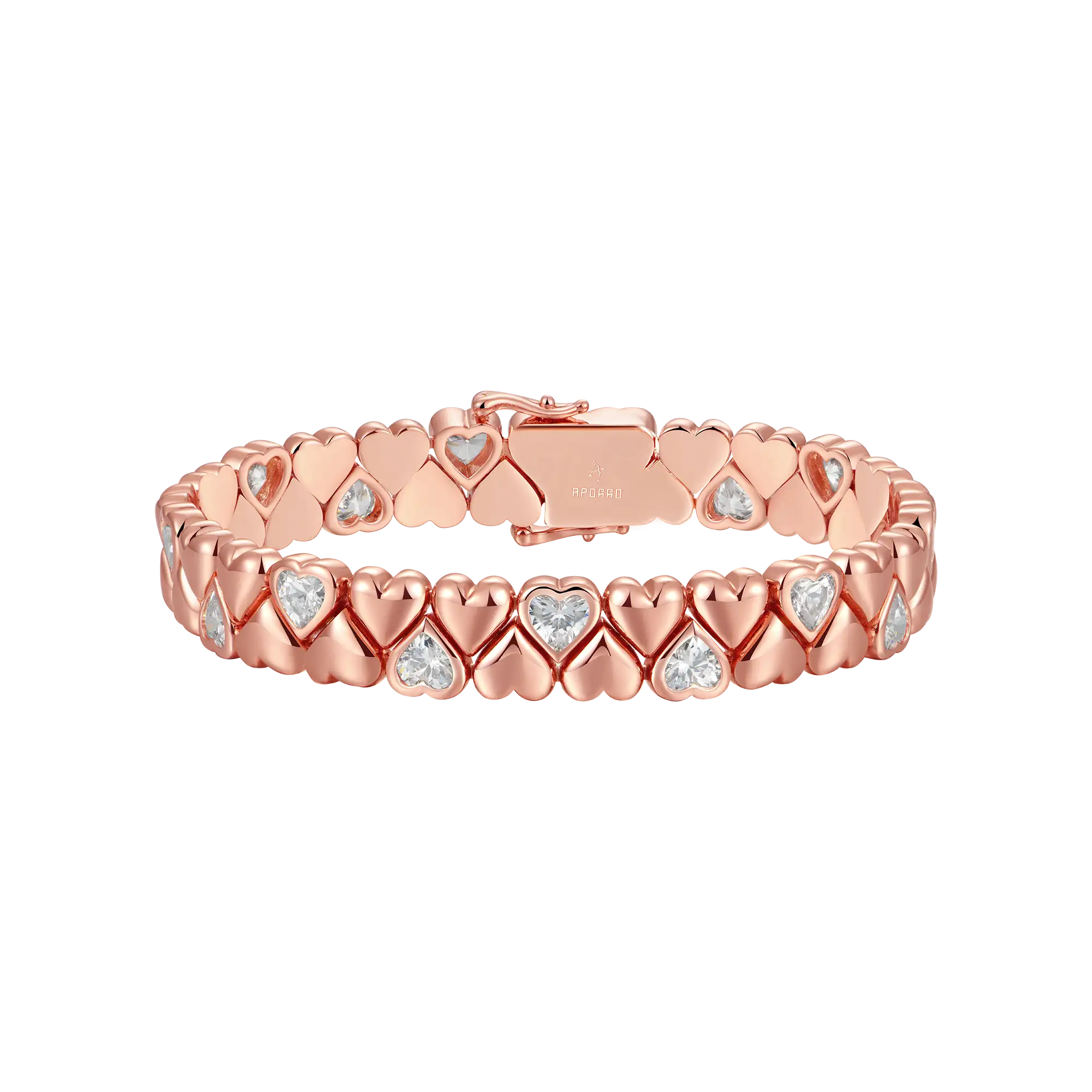 Women's Twinkle Heart Bracelet - 9mm