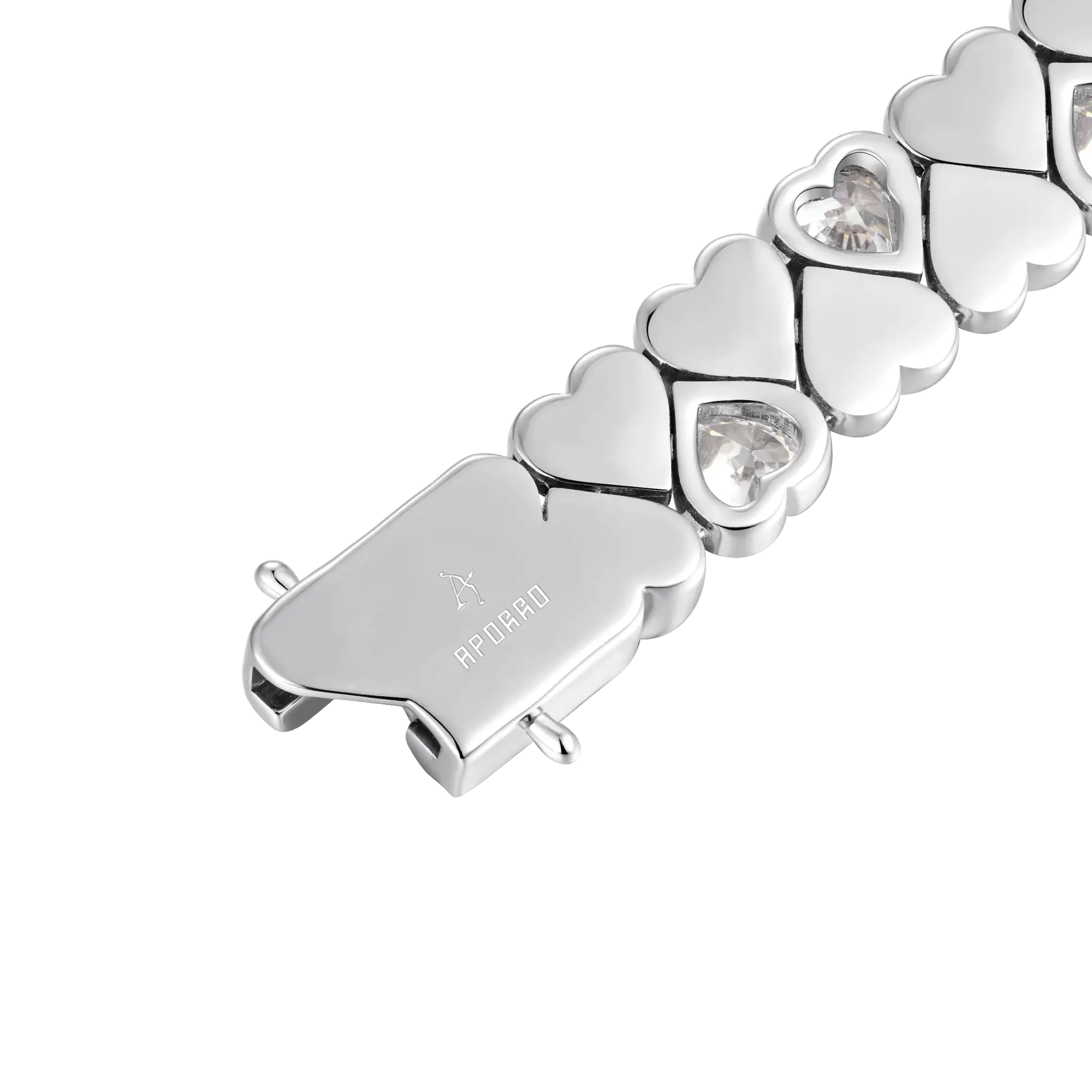 Moissanite Twinkle Heart Bracelet - 9mm