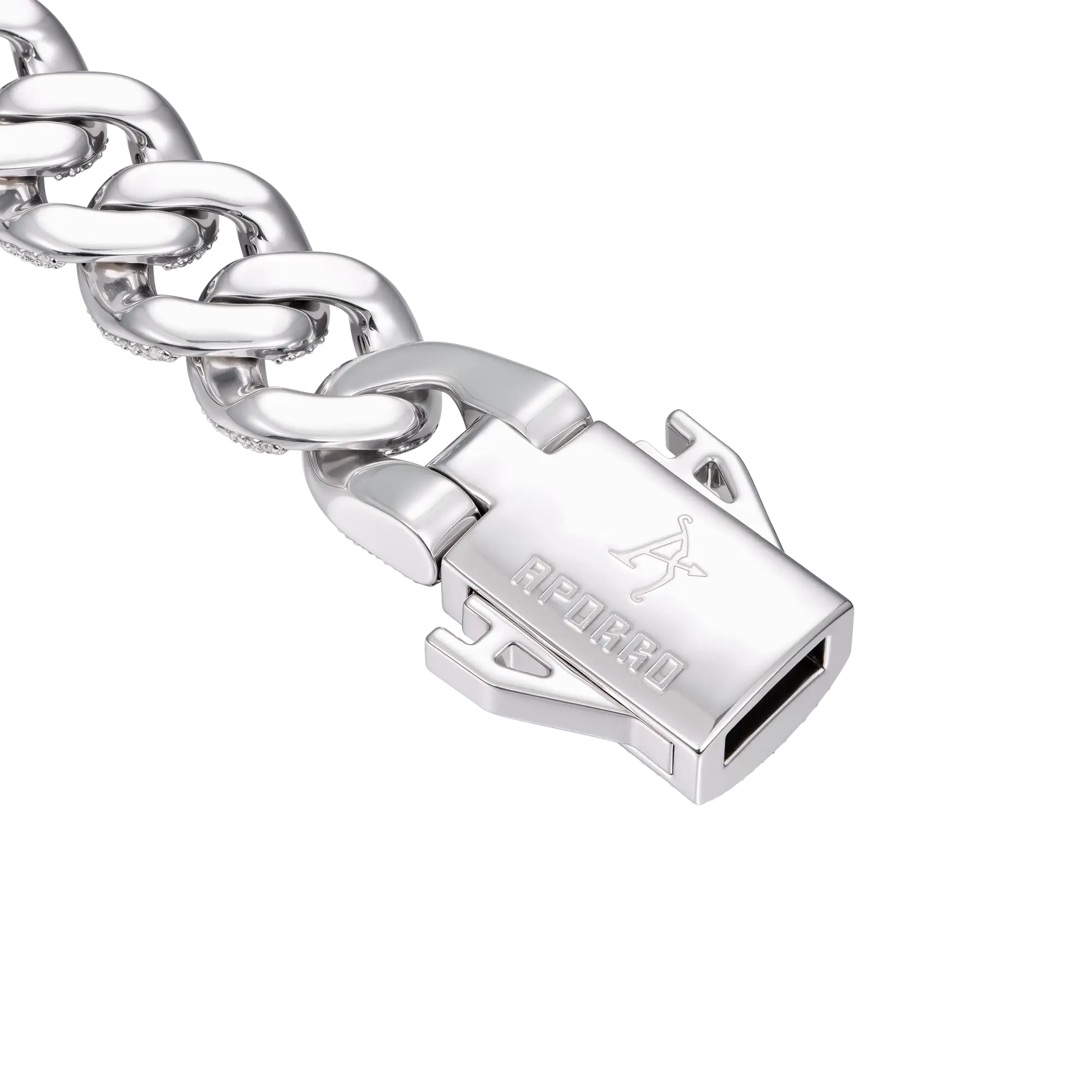 Round Cut Cuban Link Bracelet - 19mm
