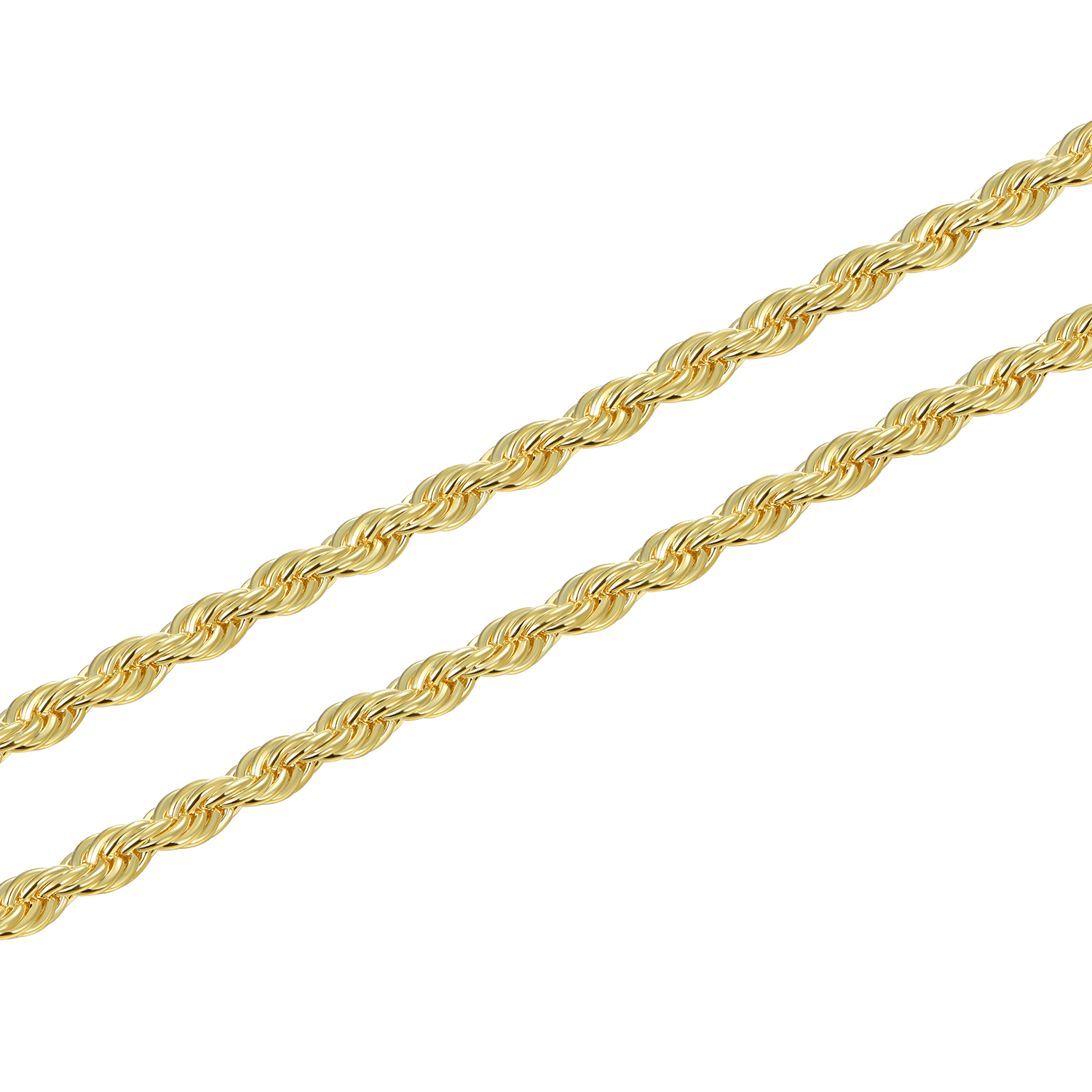 Women's Adjustable Rope Chain - 2.5mm