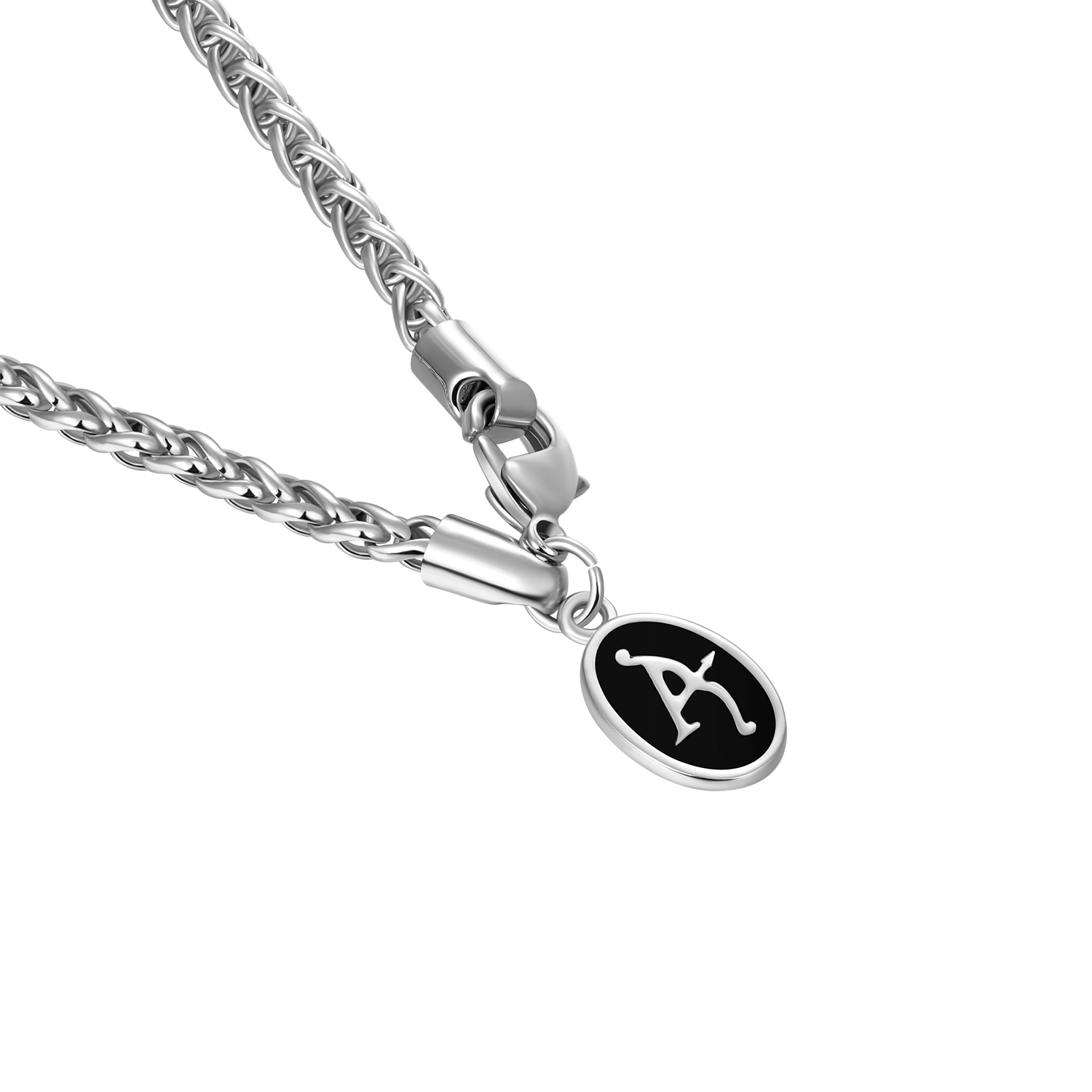 22" White Gold Franco Chain - 2.5mm