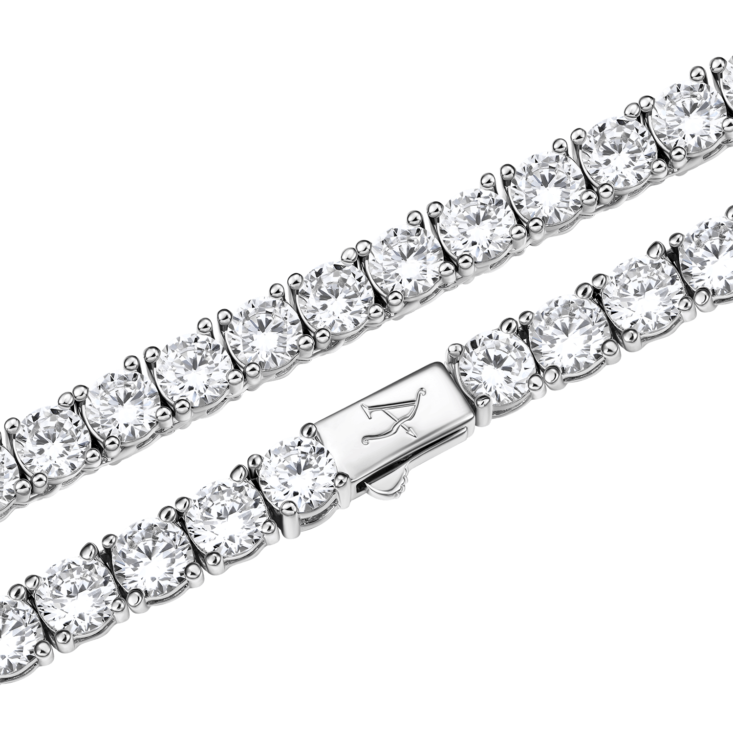 5mm Iced Tennis Chain (Ship to the US Only)