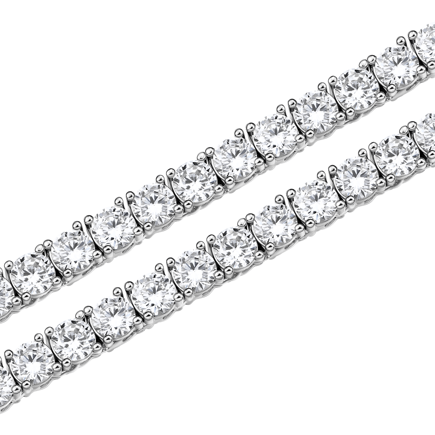 5mm Iced Tennis Chain (Ship to the US Only)