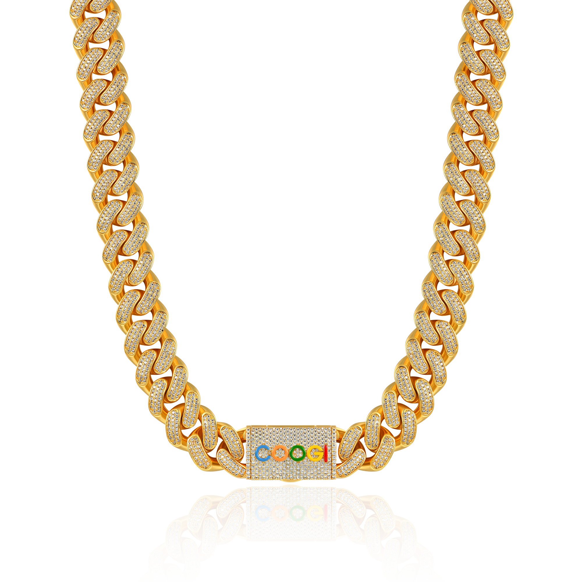 APORRO X COOGI BASIC Cuban Chain - 19mm