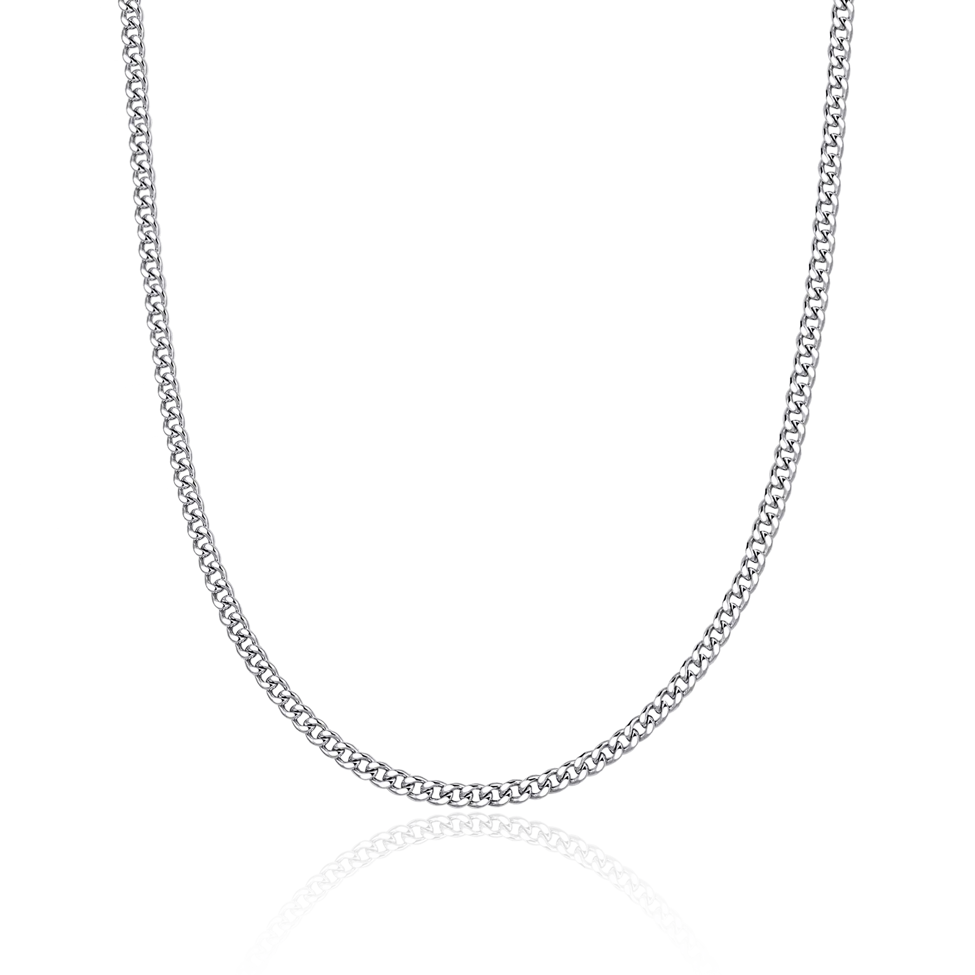 Youth Miami Micro Cuban Curb Chain - 3.5mm