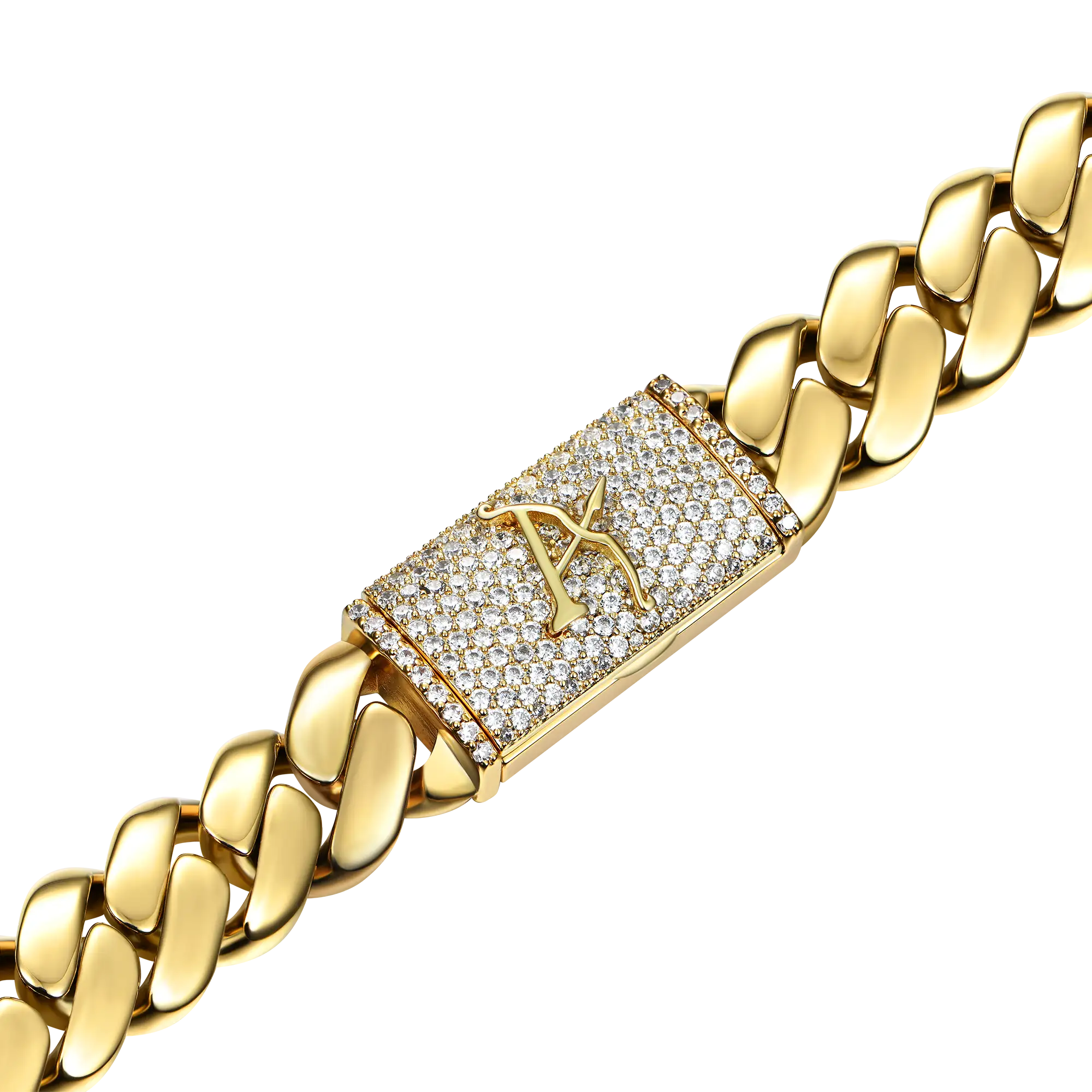 Custom Solid Miami Cuban Bracelet - 12mm