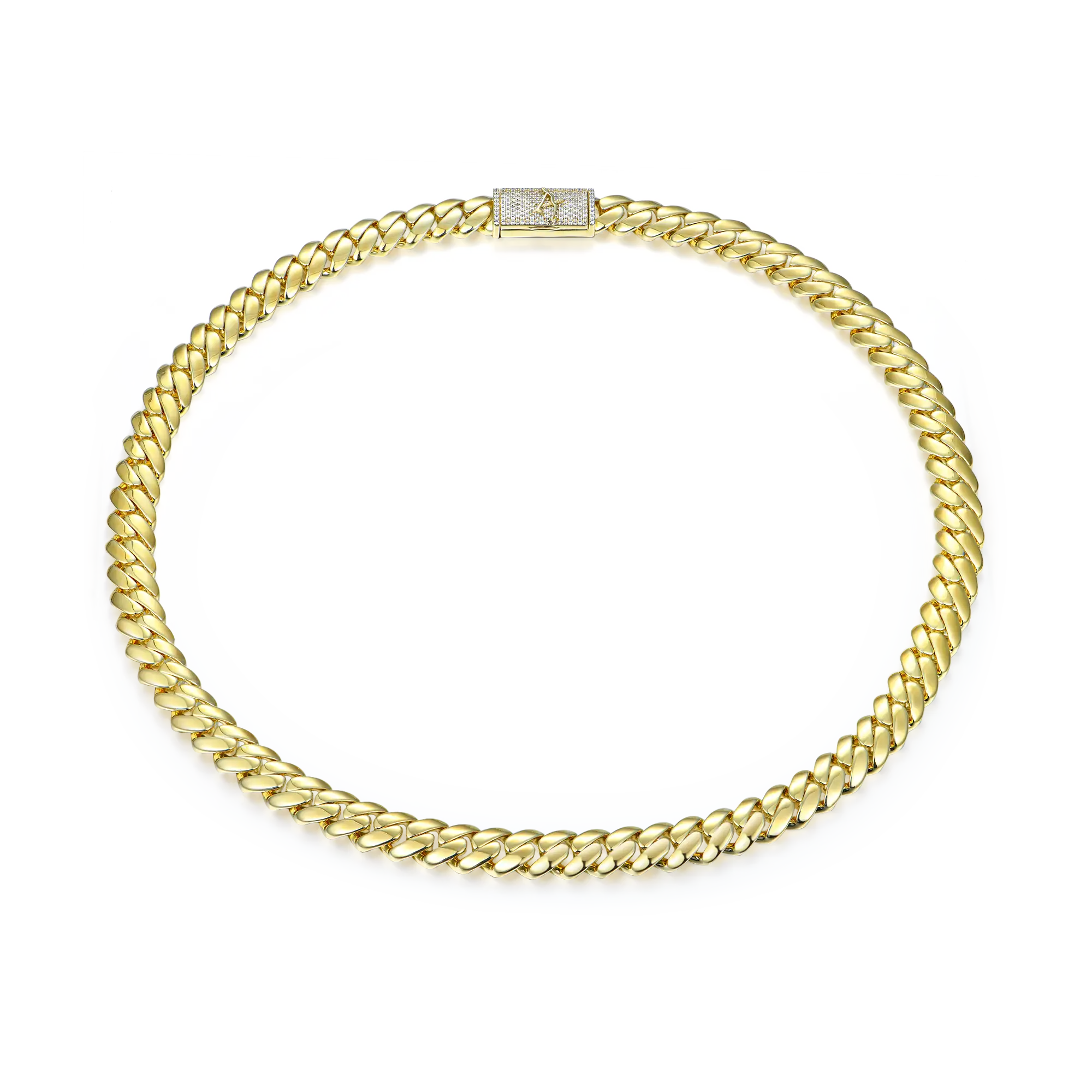 Solid Miami Cuban Chain - 12mm