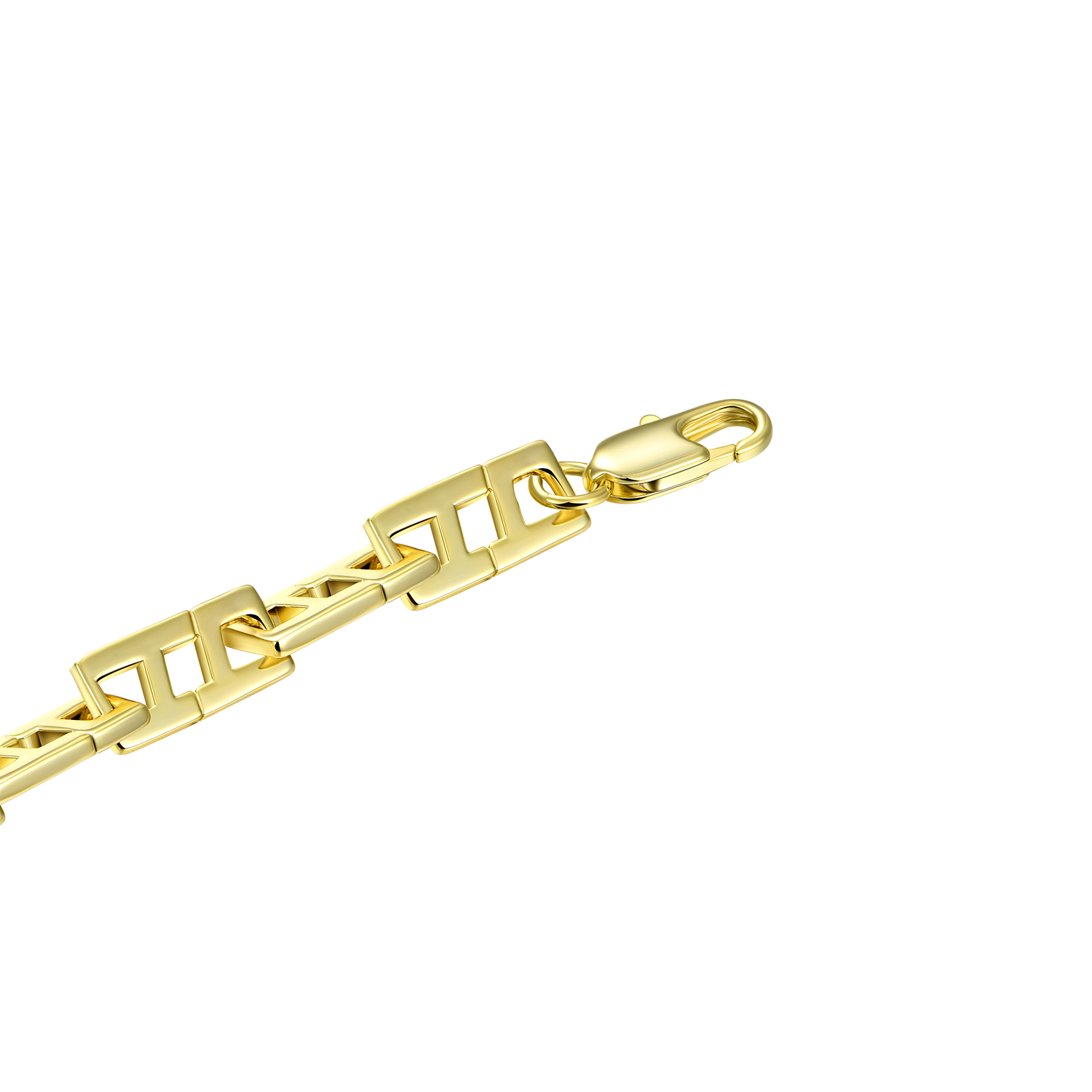 Aporro "AP" Adjustable Stitching Necklace - 7mm