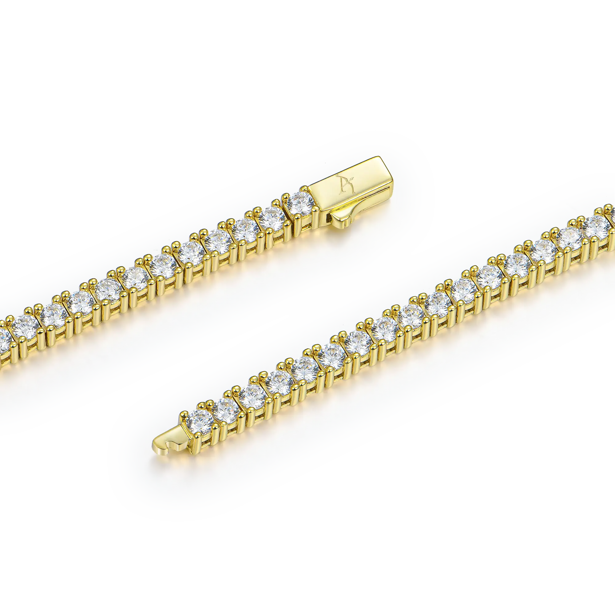 Youth Iced Tennis Chain - 3mm