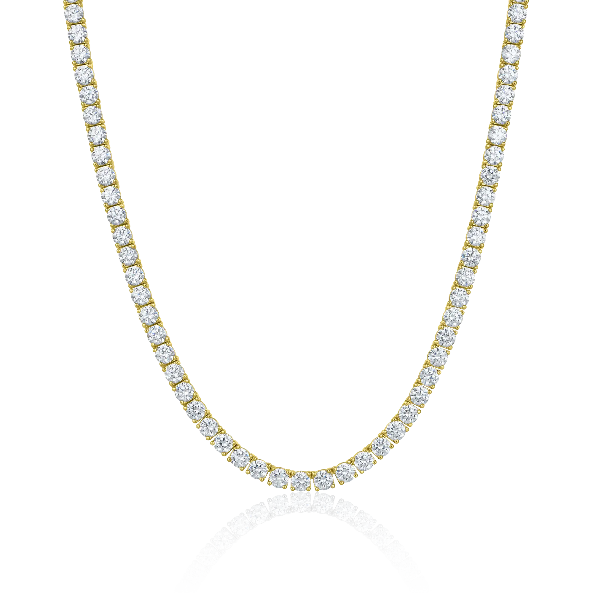 Moissanite Iced Tennis Chain - 5mm