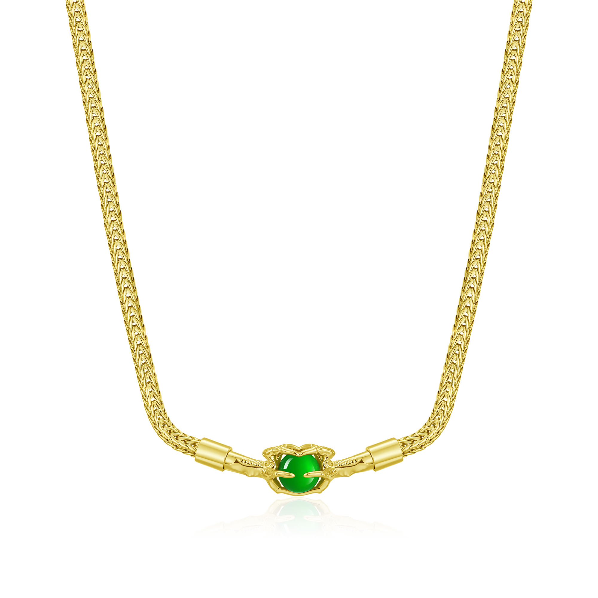 WONG Ⅱ Claw Jade Choker - 6mm