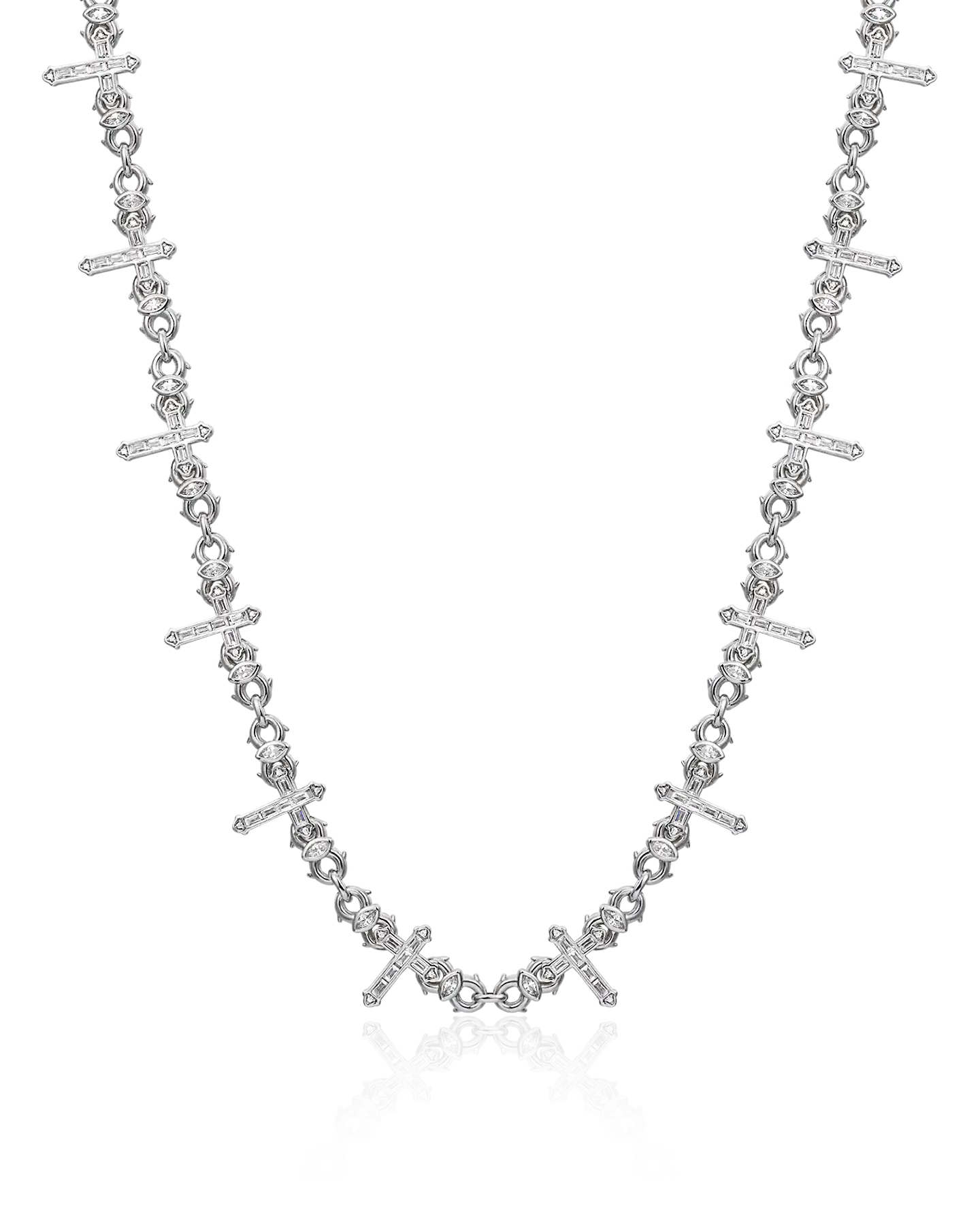 Cross Of Thorns Infinity Chain - 6mm